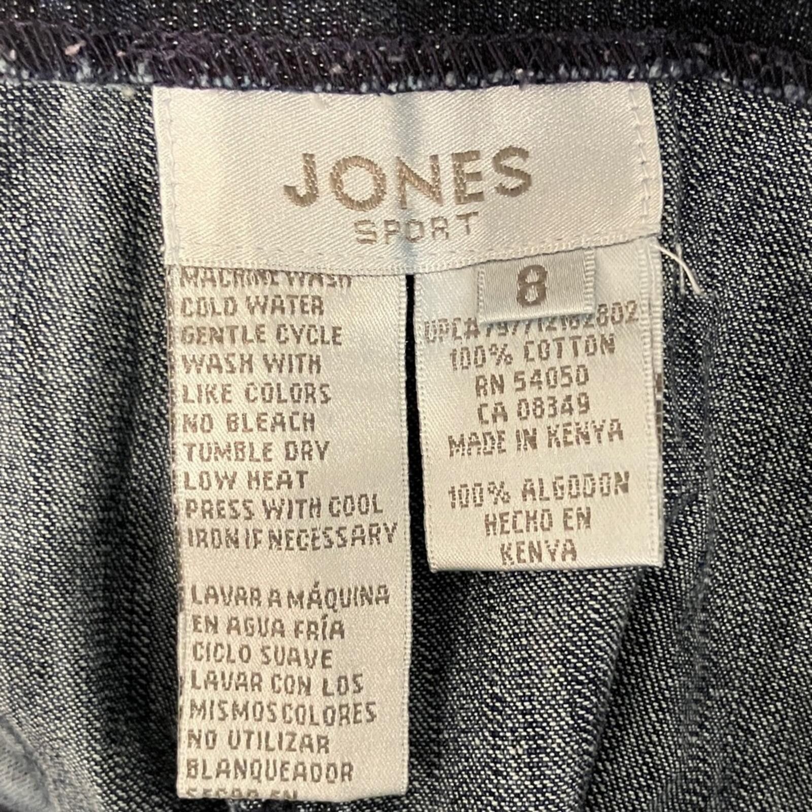 Other Casual Blue Denim Cropped Pants Size 30" / US 8 / IT 44 - 2 Thumbnail