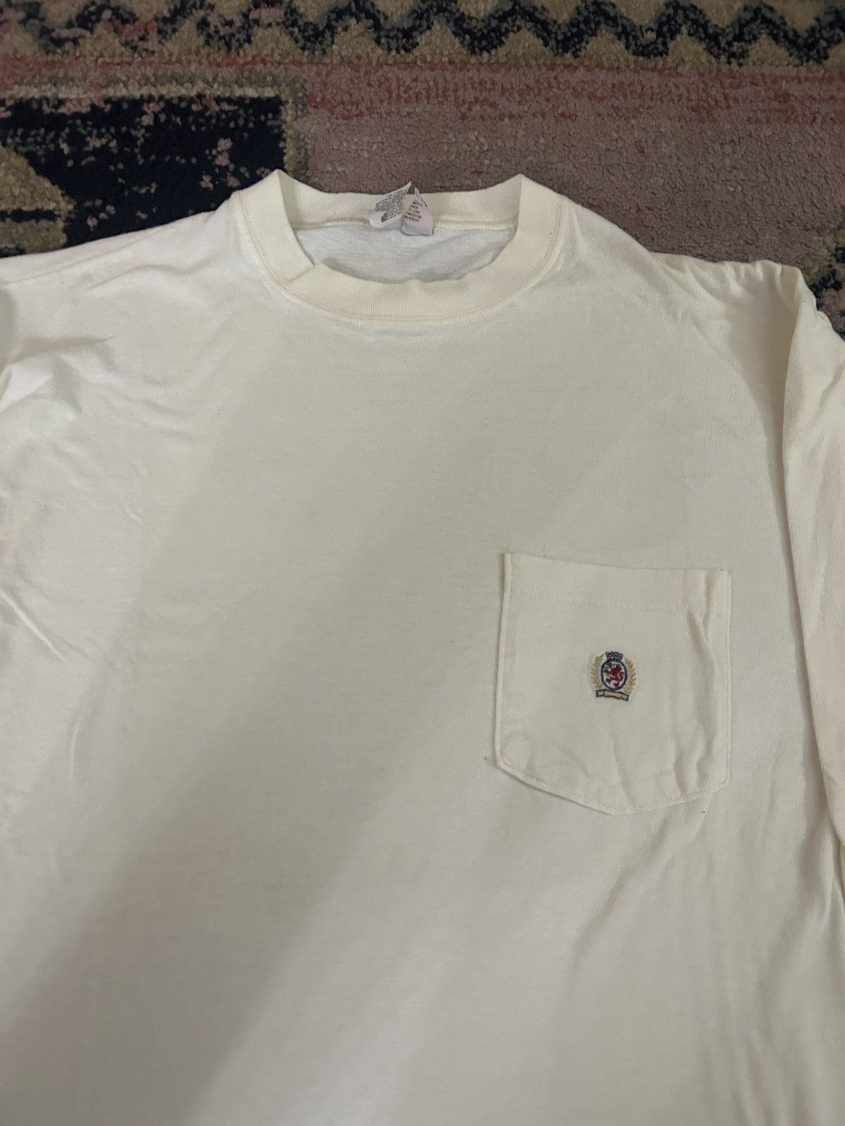Tommy Hilfiger Vintage 90’s Tommy Hilfiger Long Sleeve T Shirt Size US XL / EU 56 / 4 - 2 Thumbnail