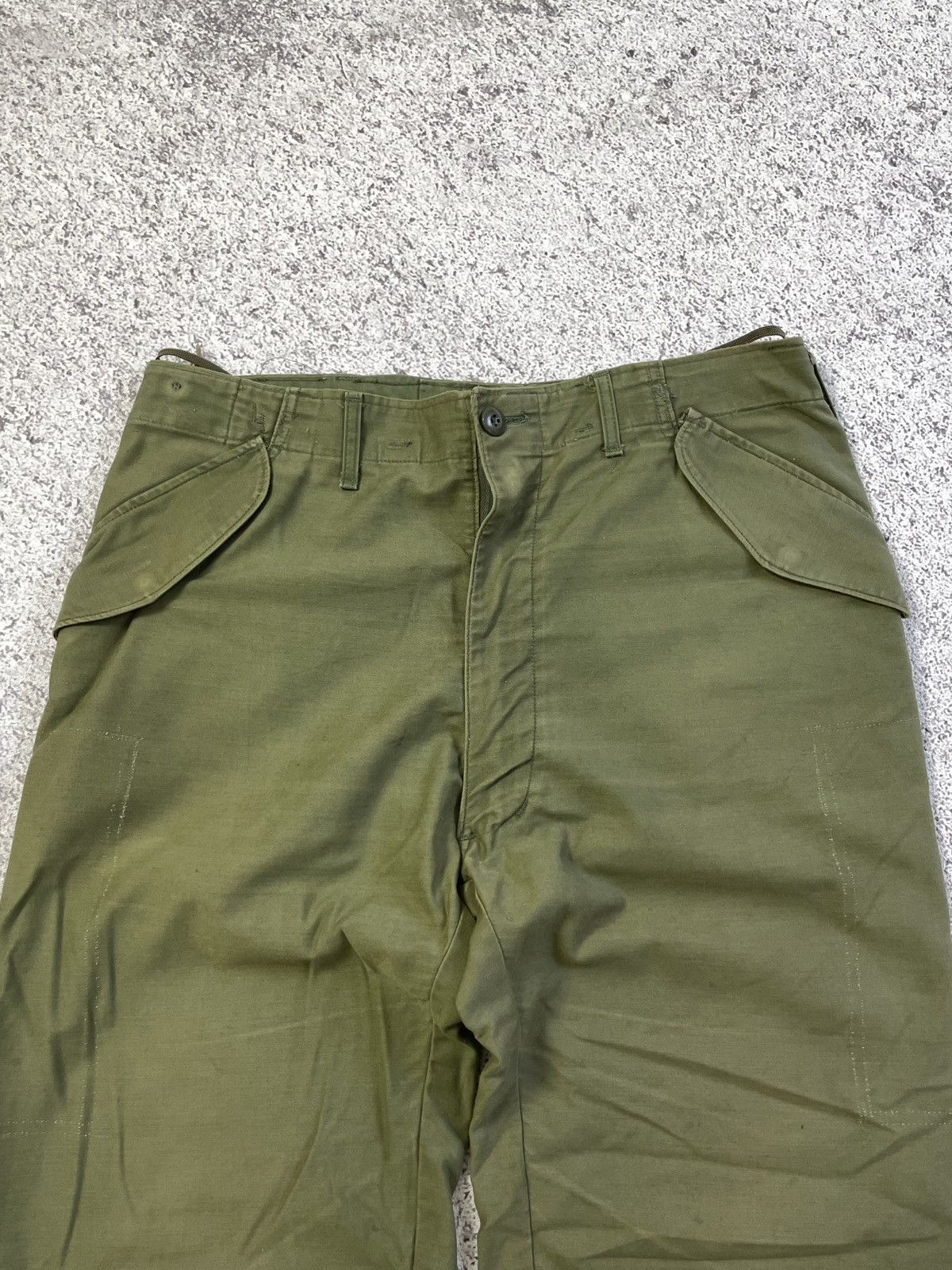 Vintage Vintage 60s US ARMY M65 Trousers Military Pants vietnam war Size US 34 / EU 50 - 2 Thumbnail