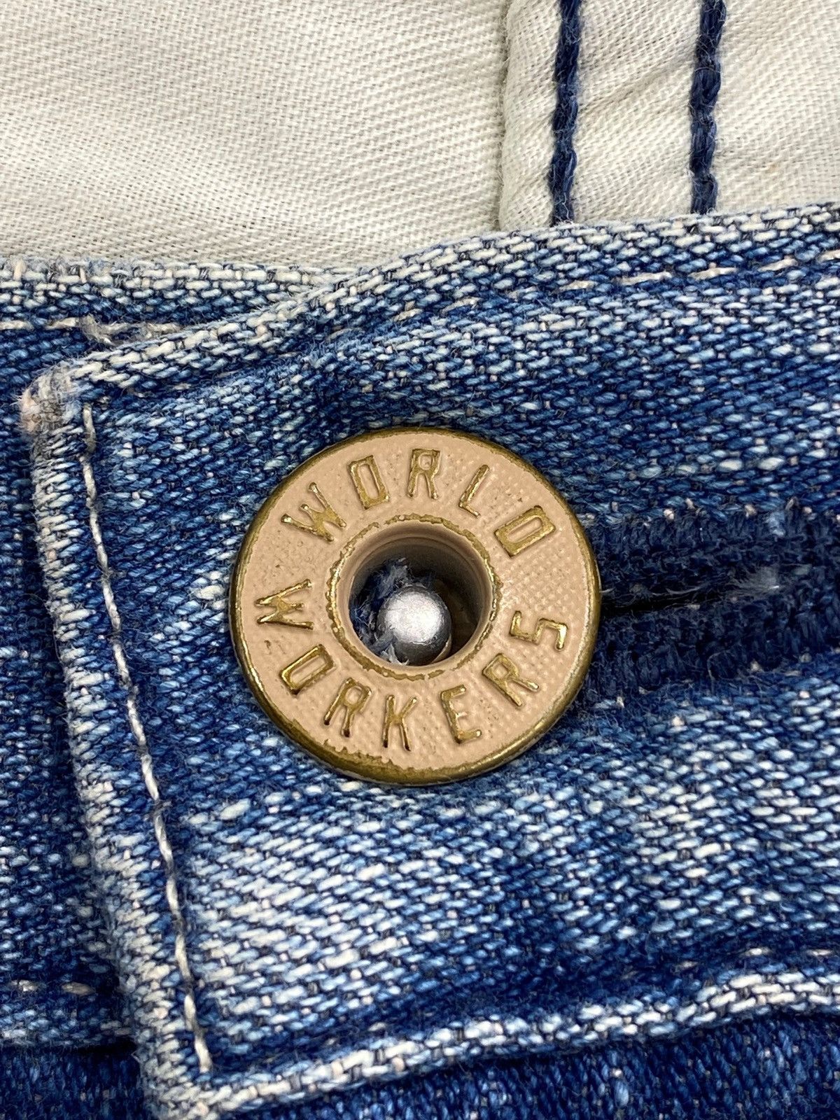 Big John Big John Brand Faded Blue Wash Style Loose Jeans Size US 34 / EU 50 - 13 Thumbnail