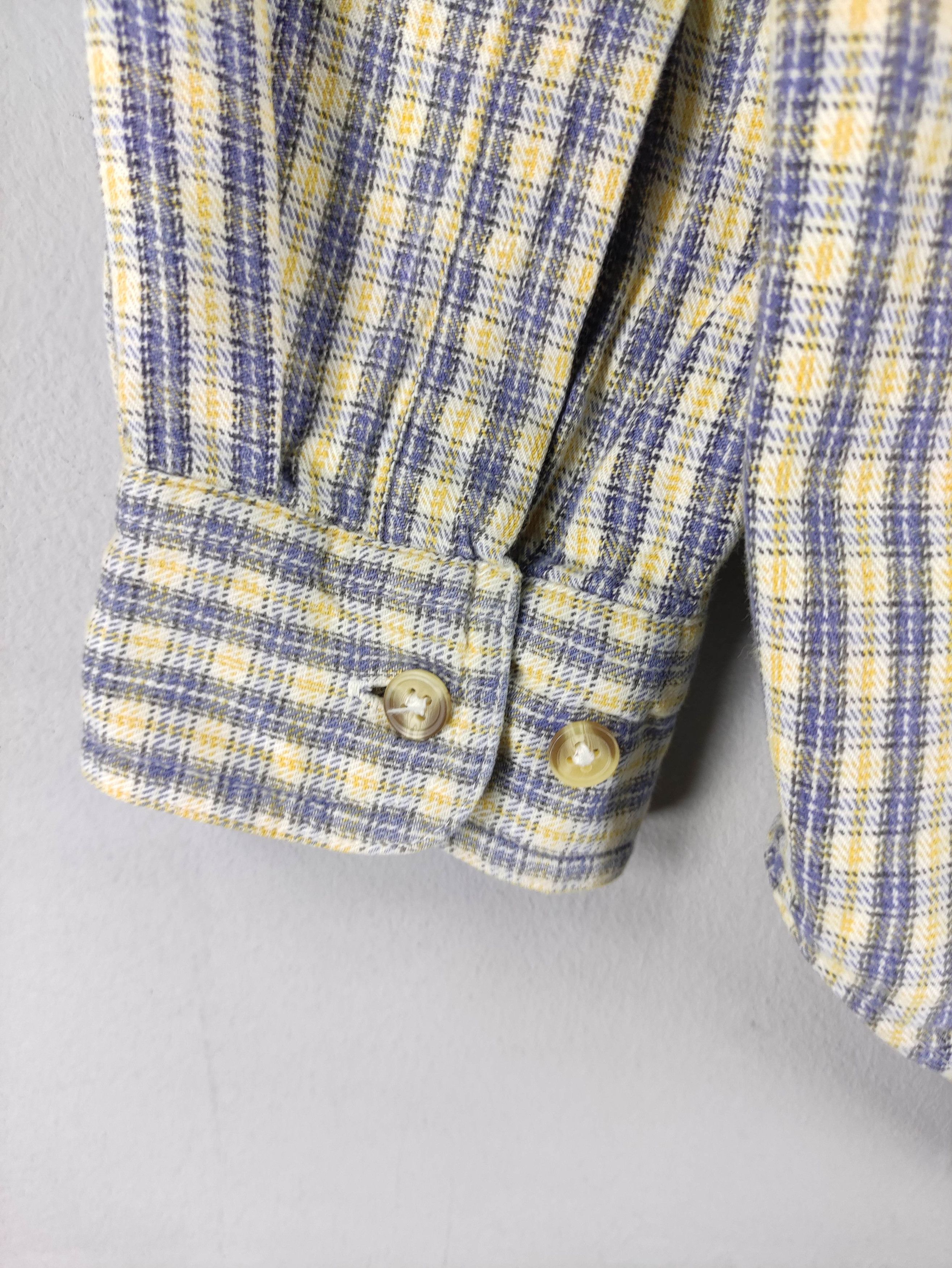 Japanese Brand Vintage Ben-Hot Shirt Checkered Button Up Long Sleeve Size US M / EU 48-50 / 2 - 4 Thumbnail