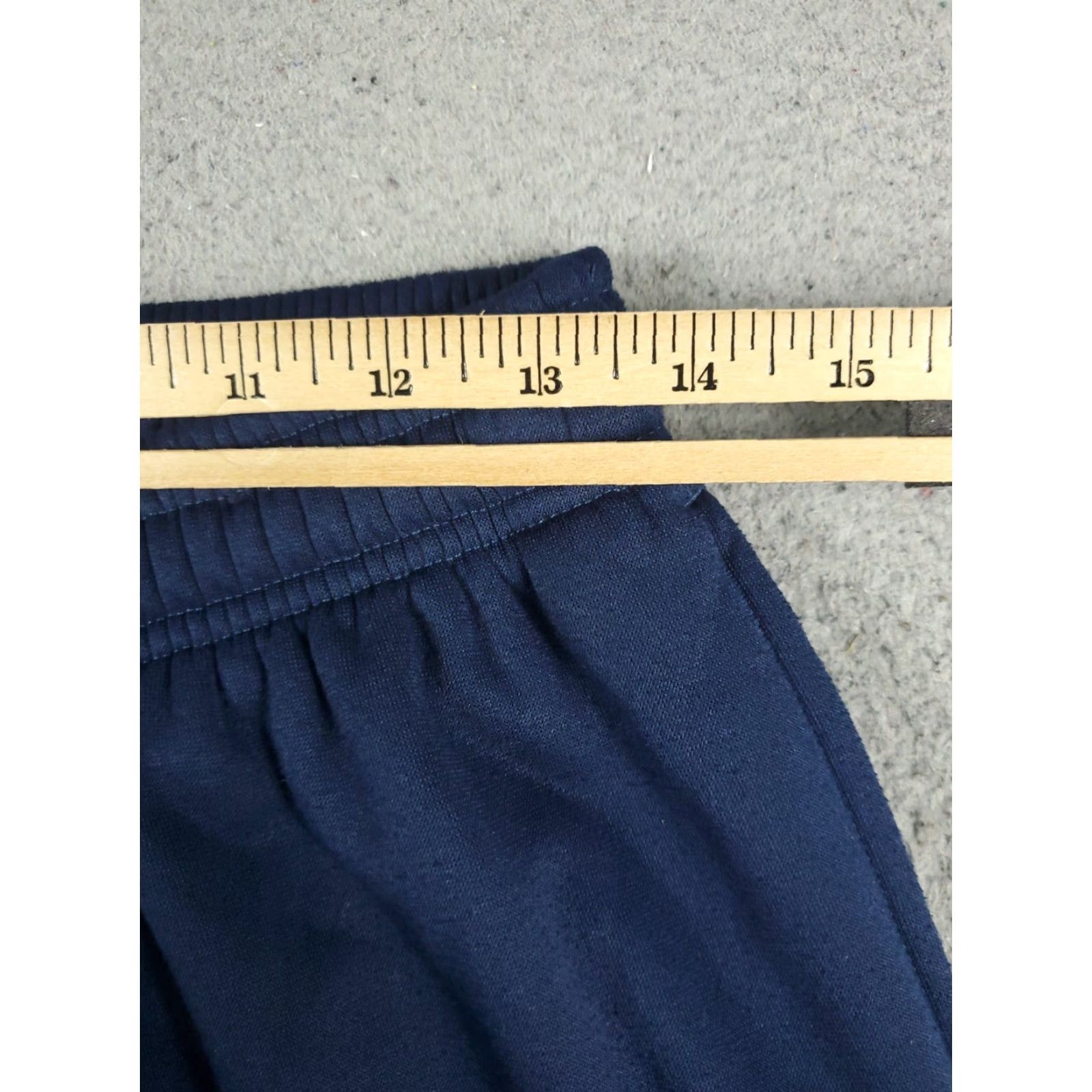 Reebok Reebok Pants Mens Size Medium Blue Track Running Sweatpants Joggers Regular Fit (With Tie) Sweatpants Size US 31 - 3 Thumbnail