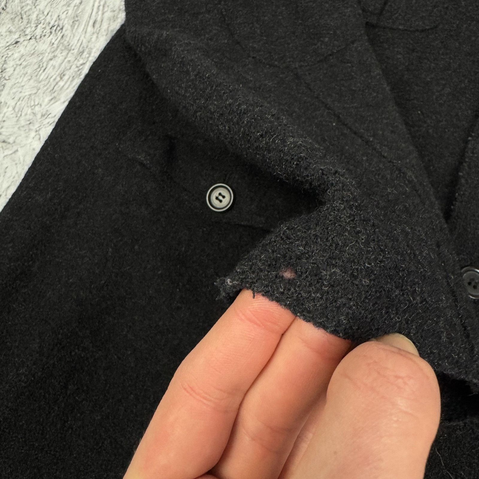 Burberry Burberry London Women's Black Front Button Utility Jacket 6 Size M / US 6-8 / IT 42-44 - 8 Thumbnail
