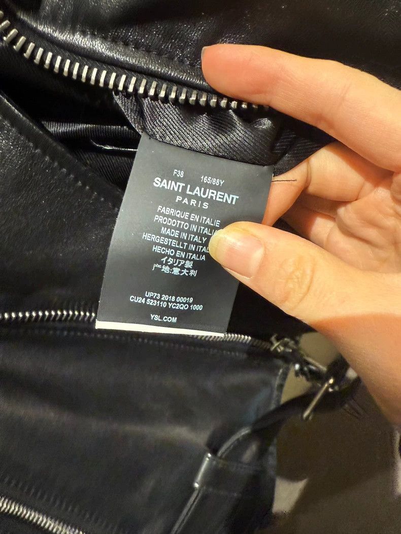 Saint Laurent Paris Saint Laurent Paris Saint Laurent Women's Casual Leather J Size US S / EU 44-46 / 1 - 6 Thumbnail
