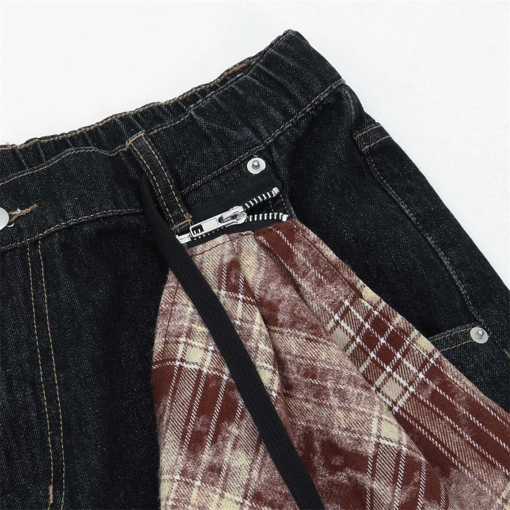 Japanese Brand × Vintage American retro men's loose workwear denim shorts Size US 32 / EU 48 - 3 Thumbnail