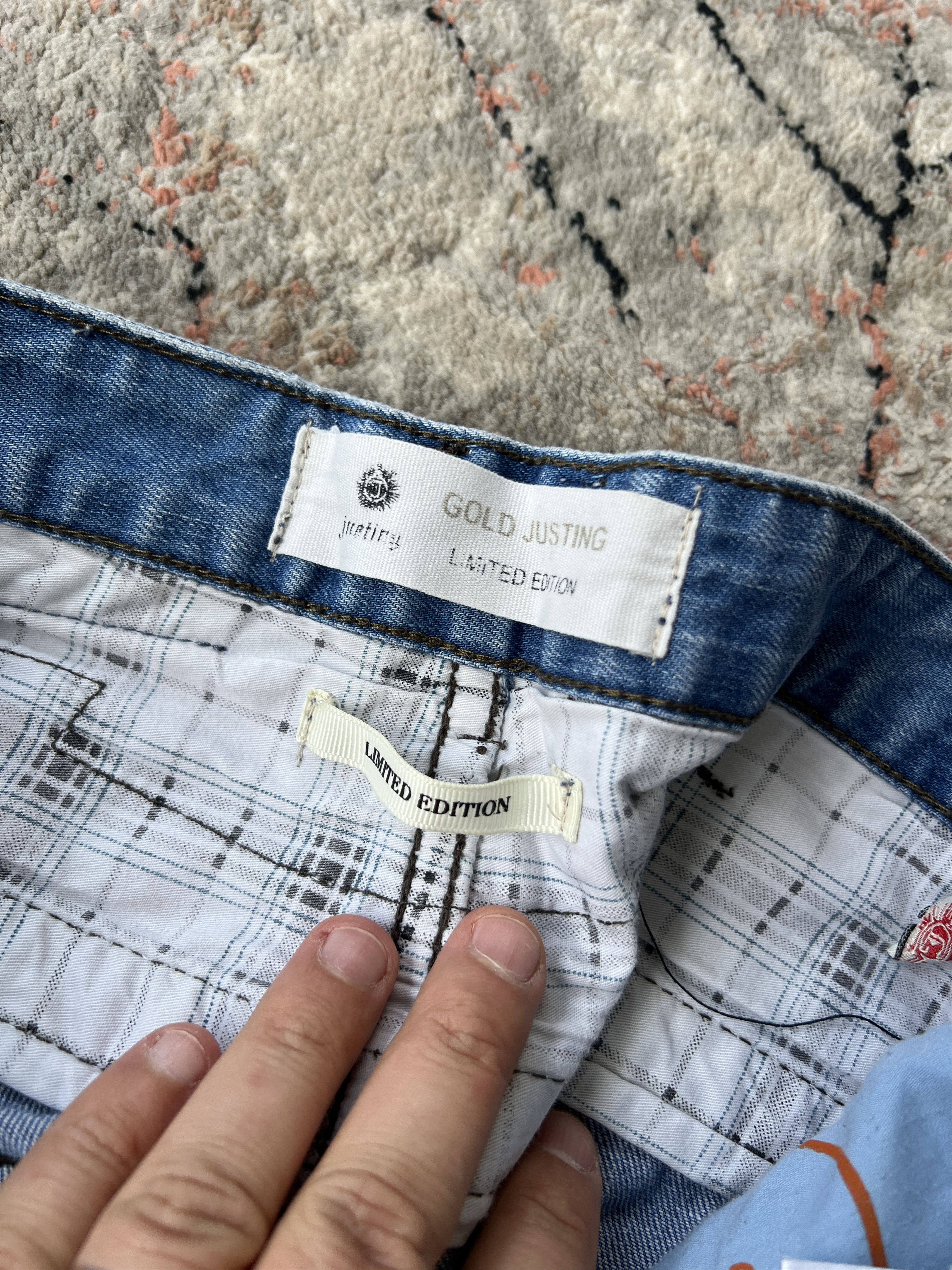 Japanese Brand Justing Limited Edition Jeans Size US 29 - 6 Thumbnail