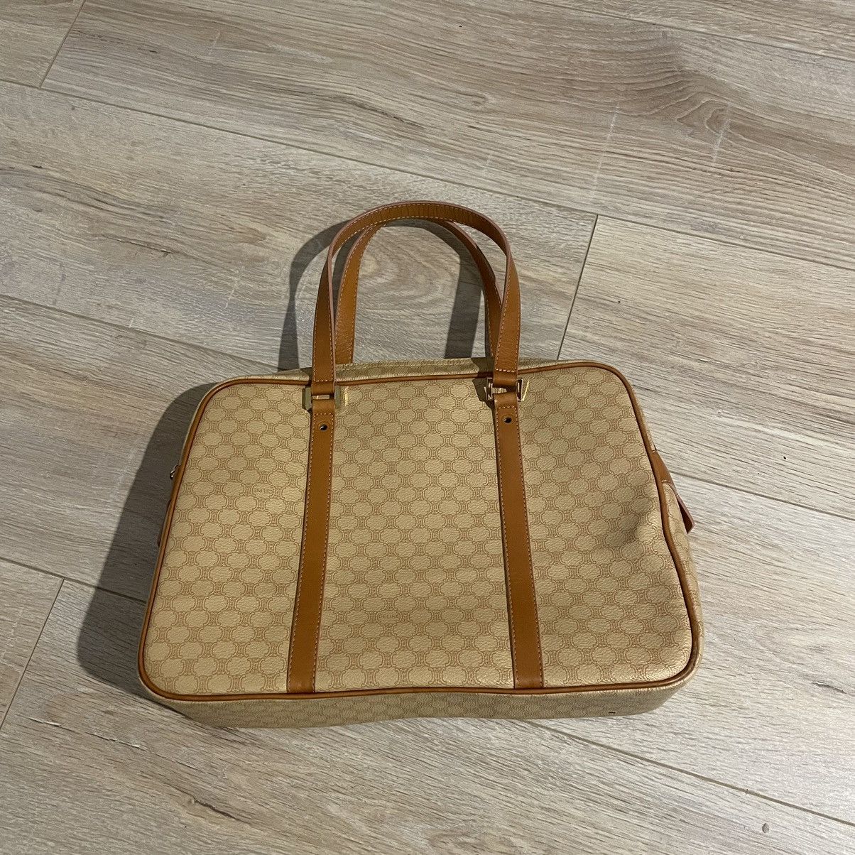 Celine Celine monogram beige tote bag designer y2k rare Size ONE SIZE - 2 Thumbnail