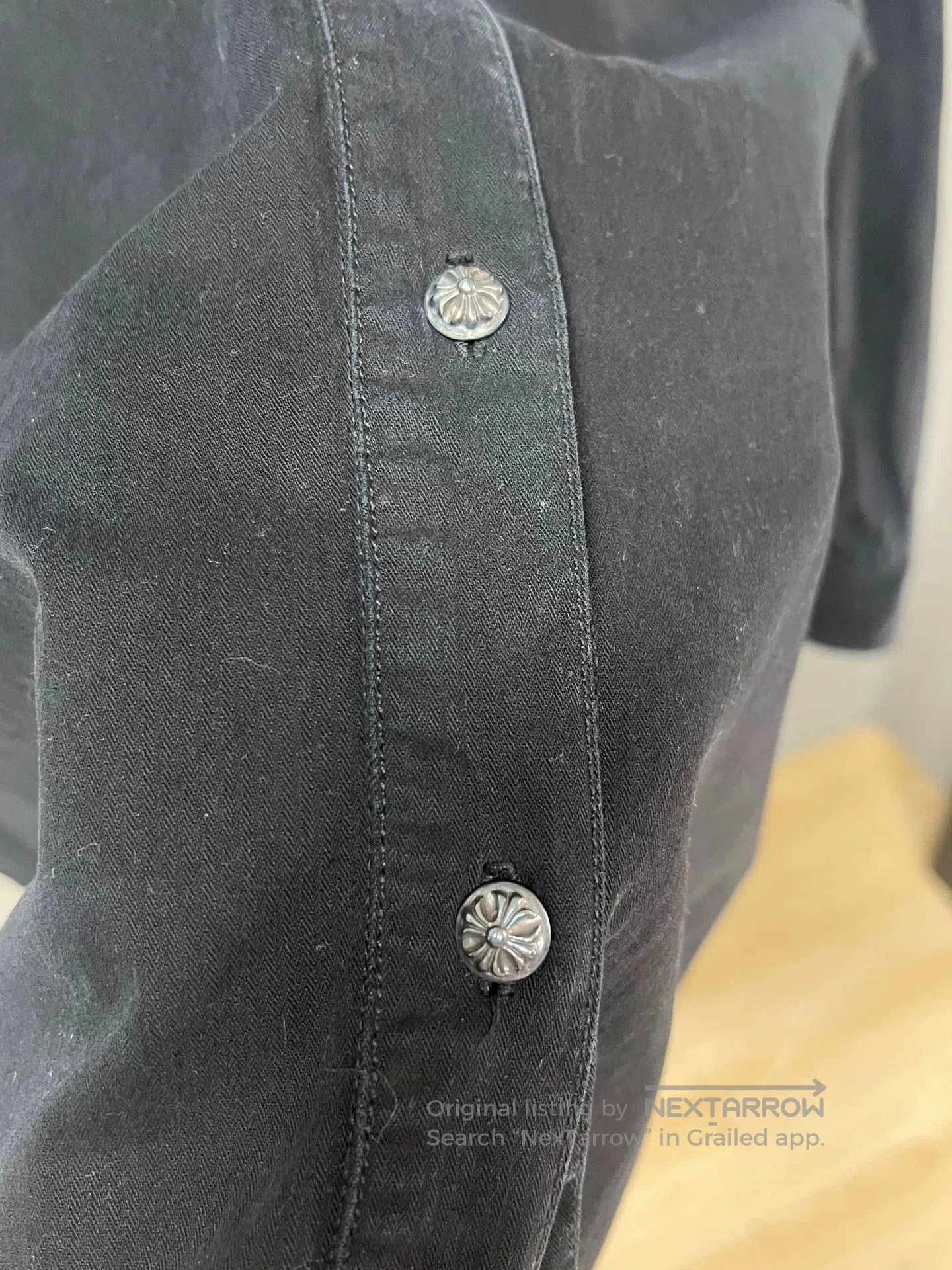 Chrome Hearts chrome hearts cross print button. Size US S / EU 44-46 / 1 - 3 Thumbnail