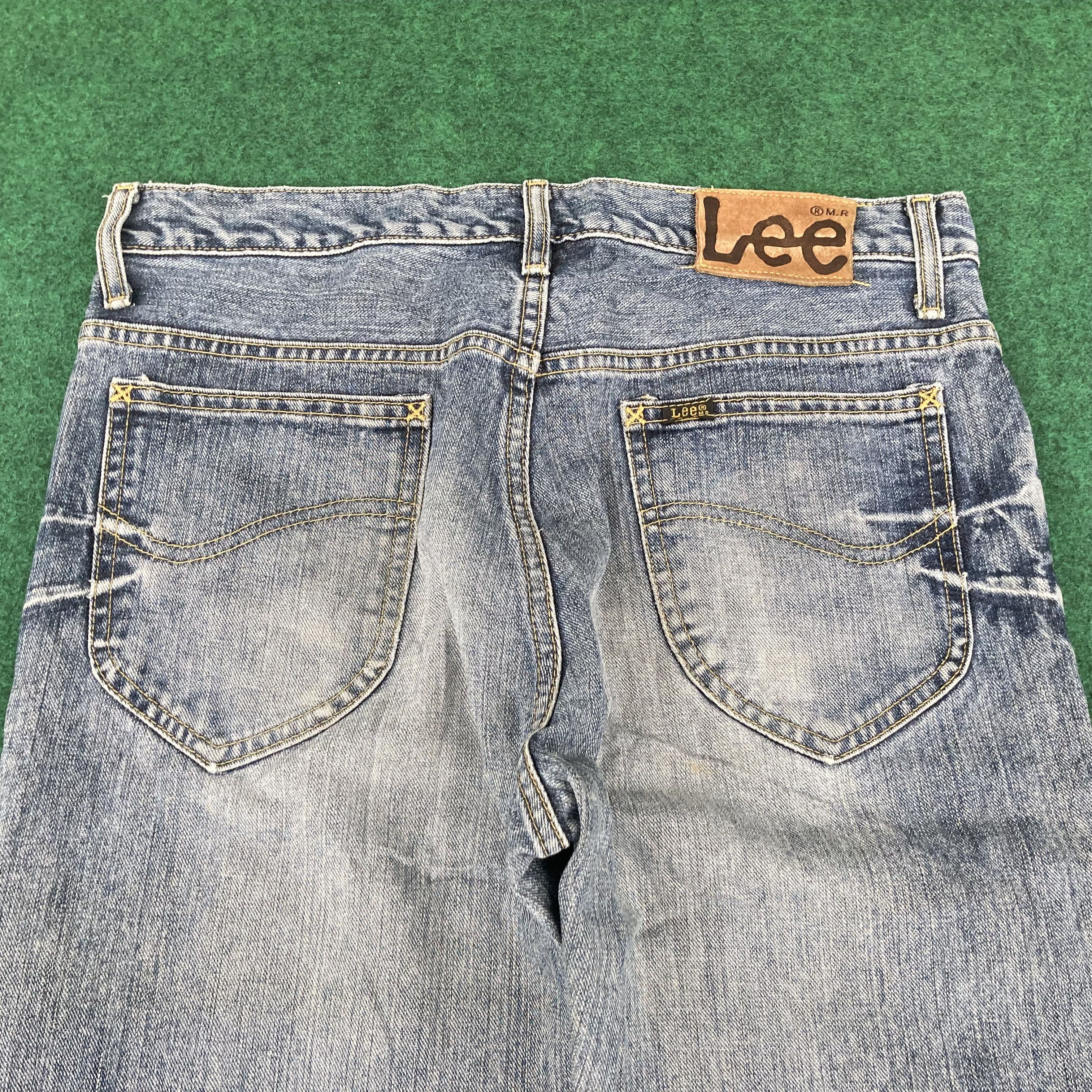 Designer × Lee × Vintage Vtg Lee Denim Sz 32 Bootcut Faded Jeans Size US 32 / EU 48 - 8 Thumbnail