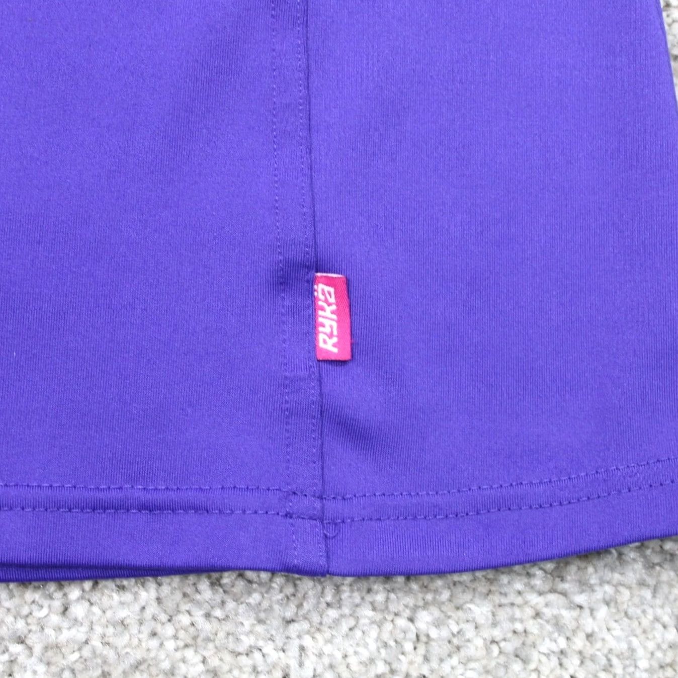 Vintage Ryka Sweatshirt Womens Small Purple 1/4 Zip Polyester Stretch L/S Pullover Size S / US 4 / IT 40 - 6 Thumbnail