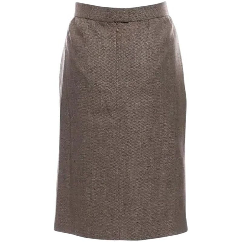 Givenchy GIVENCHY Vintage Knee-Length Skirt, S/US4/FR36 SRP: $850 Size 26" / US 2 / IT 38 - 4 Thumbnail