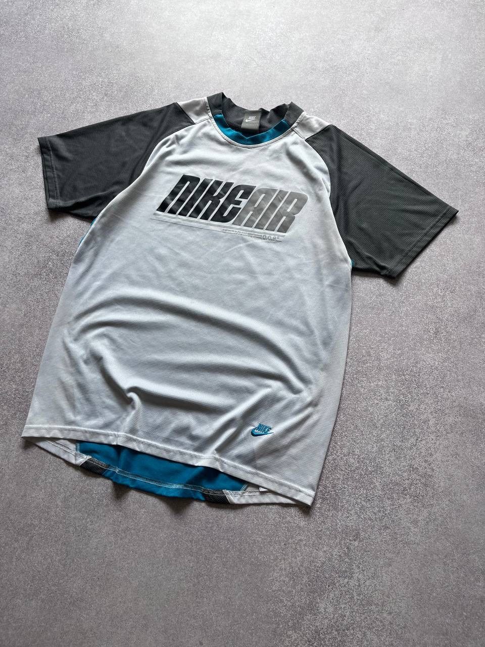 Nike × Vintage Vintage Nike Swoosh Boxy T-shirt Y2K M Size US M / EU 48-50 / 2 - 2 Thumbnail