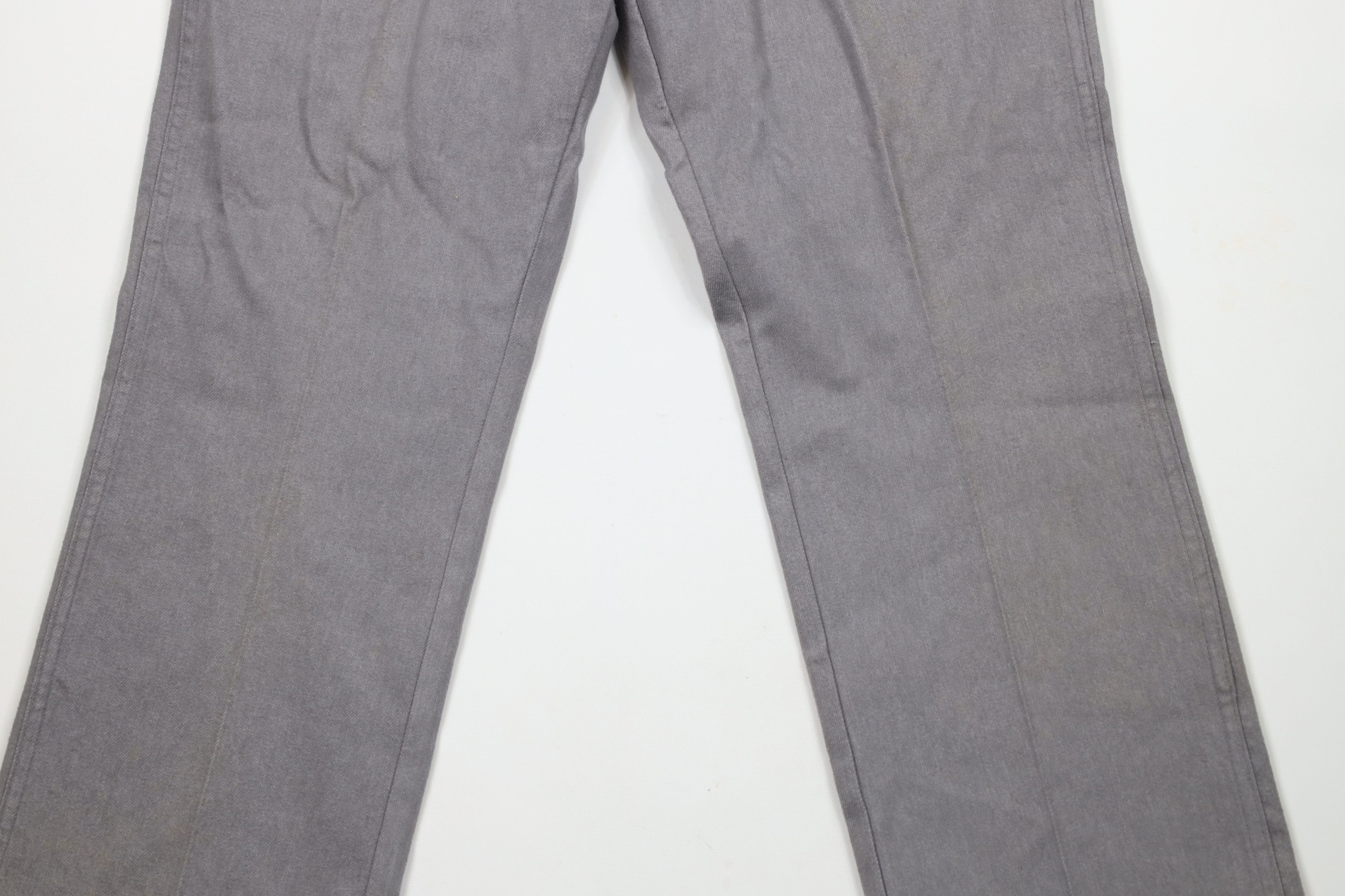 Vintage Vintage 90s Streetwear Flared Wide Leg Denim Jeans Gray USA Size US 36 / EU 52 - 3 Thumbnail