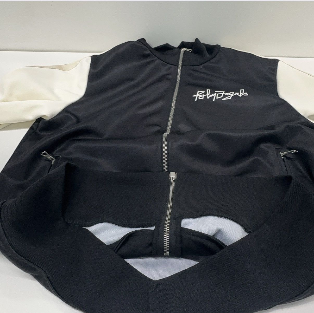 Palm Angels Palm Angels Desert Skull zipped track sweatshirt Size US L / EU 52-54 / 3 - 6 Thumbnail