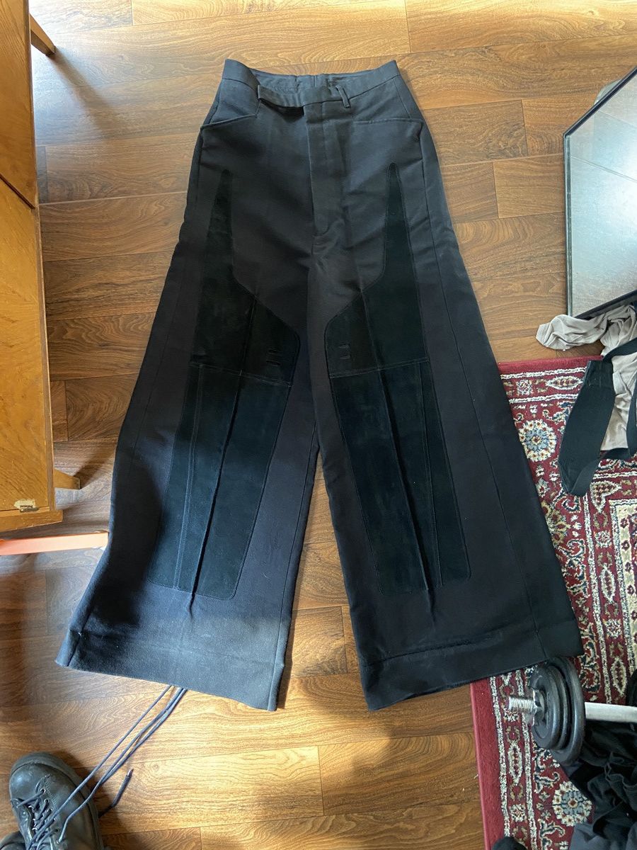 Rick Owens Rick Owens runway Larry patch pants Size US 38 / EU 54 - 1 Thumbnail