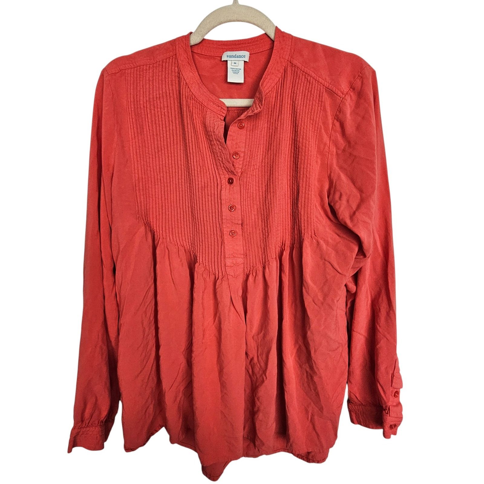 Sundry Sundance Womens Mystic Fall Tunic Sz M Pintuck Boho Coastal Size M / US 6-8 / IT 42-44 - 1 Thumbnail