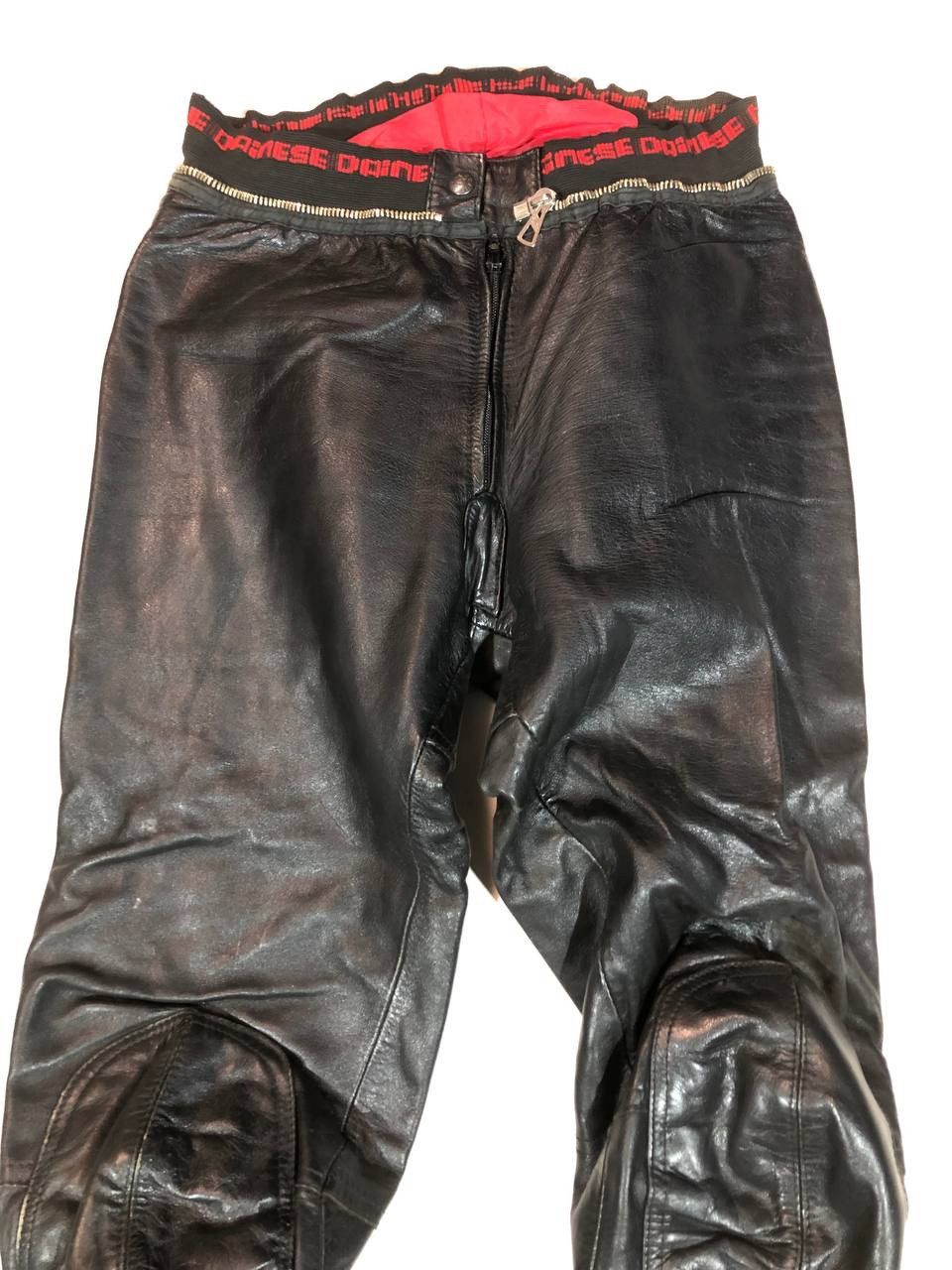 Dainese Dainese Vintage Rare Racing Moto Leather Pants Size US 30 / EU 46 - 2 Thumbnail