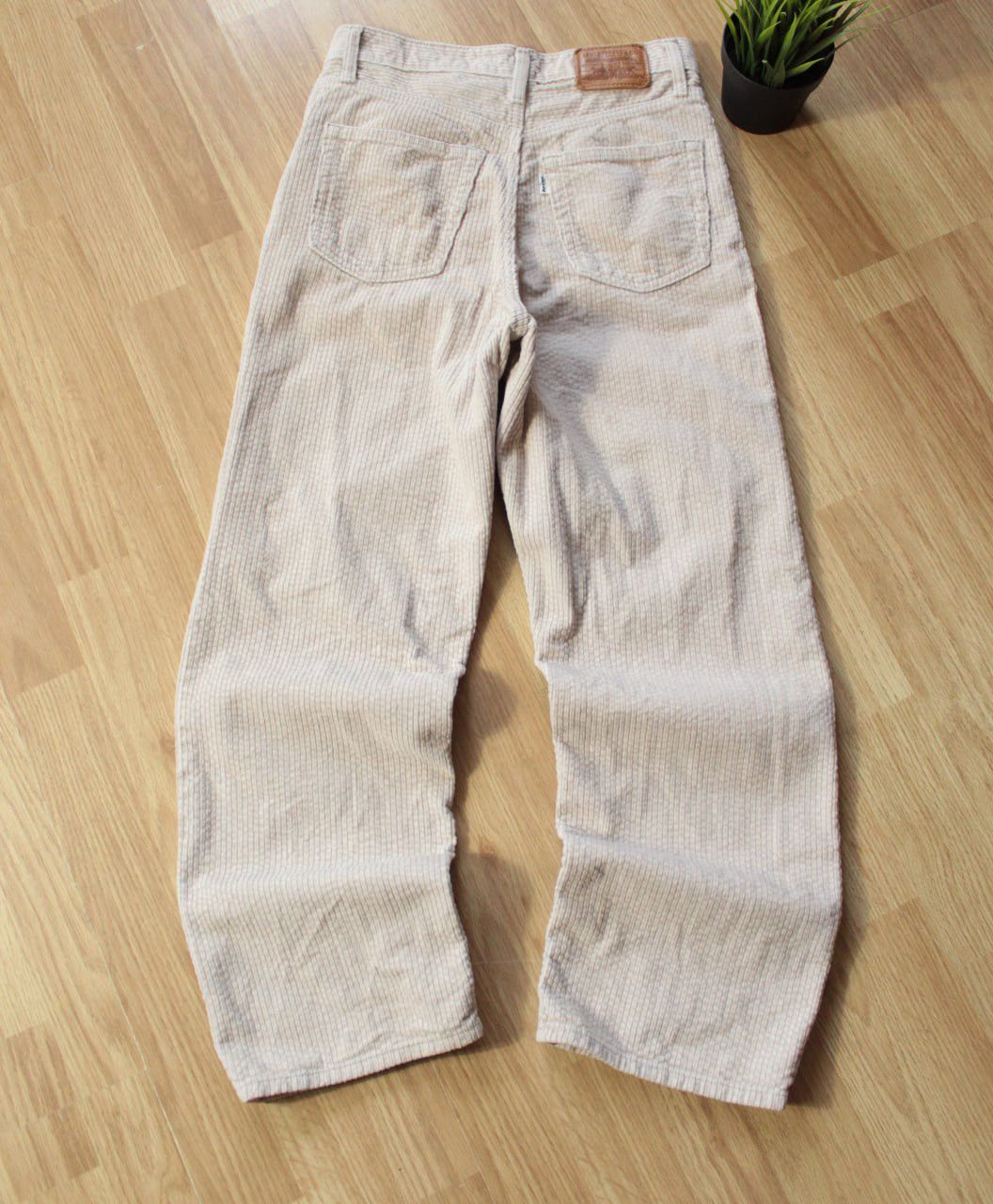Levi's × Vintage 🔥 90s Levis Baggy Y2K Corduroy Premium Pants Velvet Vintage Size 26" / US 2 / IT 38 - 2 Thumbnail