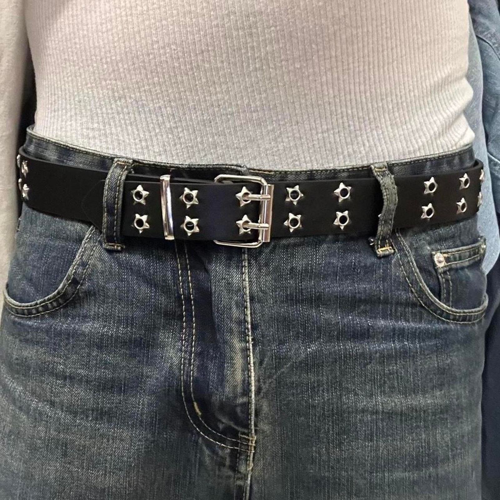 Other Black and silver chrome star MENS2 Size 32 - 3 Thumbnail