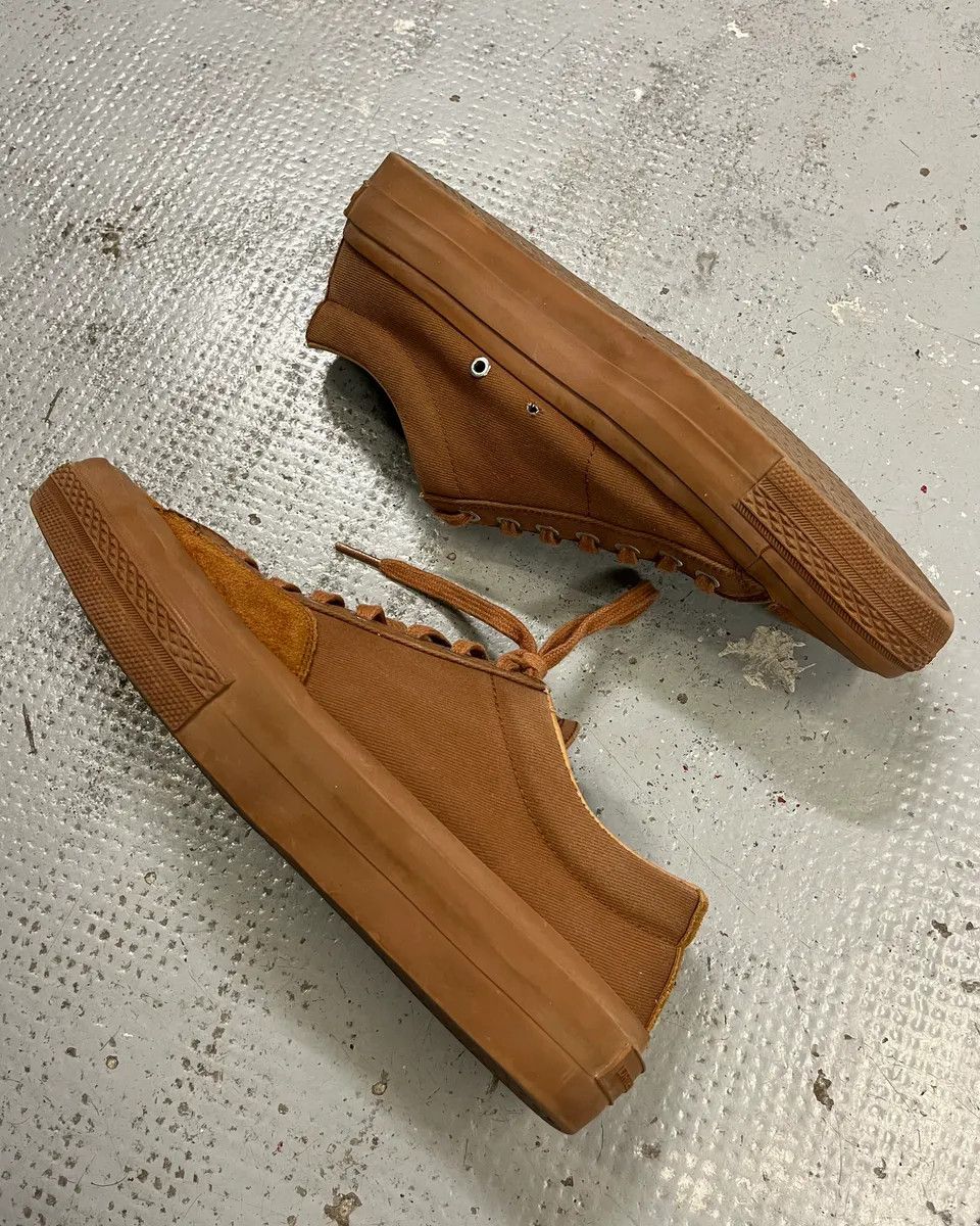 Dries Van Noten Dries Van Noten Brown Tan Suede Low-Top Sneakers Size US 8 / EU 41 - 5 Thumbnail