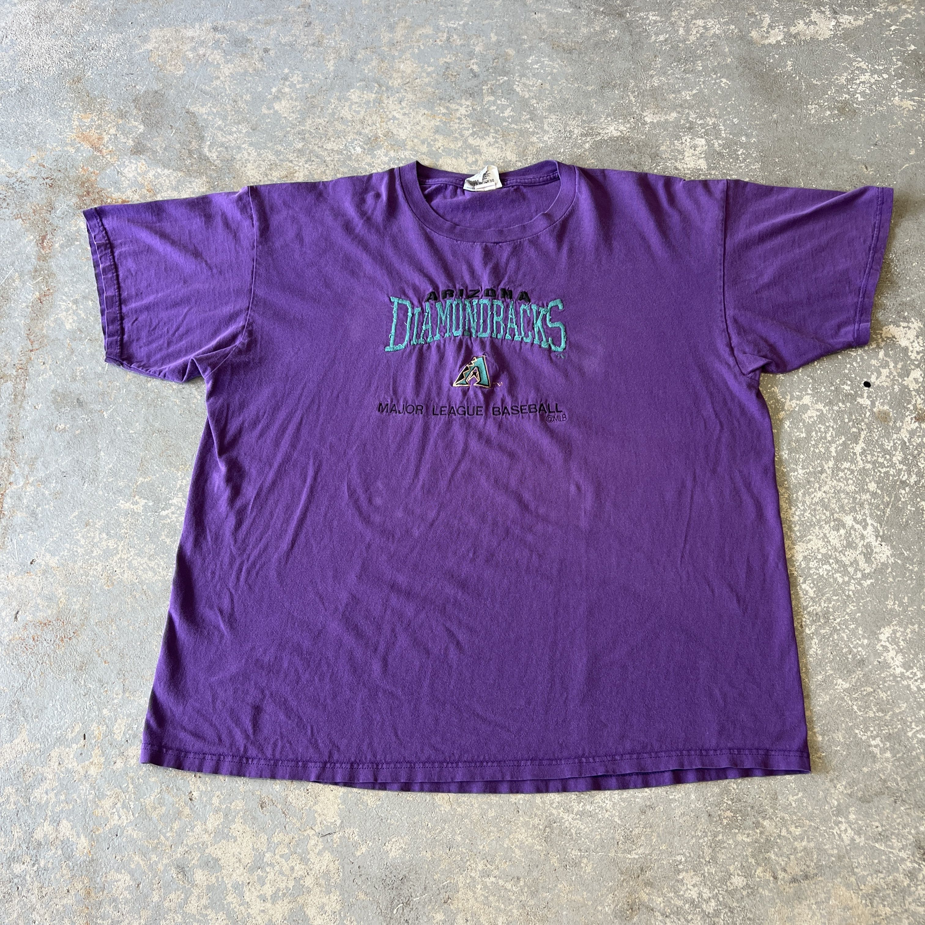 Lee Vintage 90s Lee Sport Arizona Diamondbacks T-Shirt Size US XXL / EU 58 / 5 - 1 Thumbnail