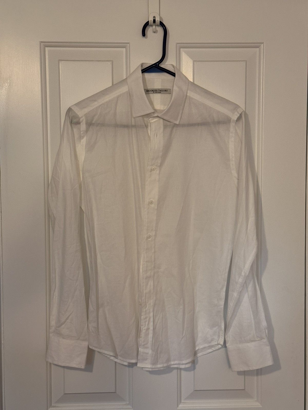 Brooklyn Tailors Lightweight Dress Shirt White sz 2 Size US S / EU 44-46 / 1 - 1 Thumbnail