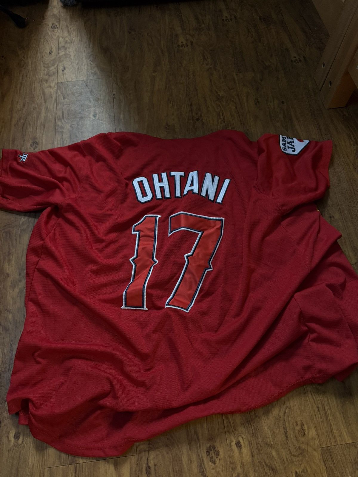 Other × Vintage Shohei Ohtani Showtime Button-Down Jersey RED Size US L / EU 52-54 / 3 - 2 Thumbnail