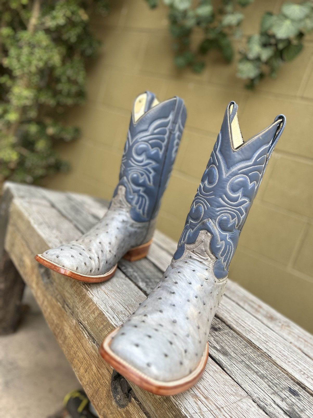 Other Custom Handmade Genuine Full Quill Ostrich Cowboy Boots 10D Size US 10 / EU 43 - 15 Thumbnail