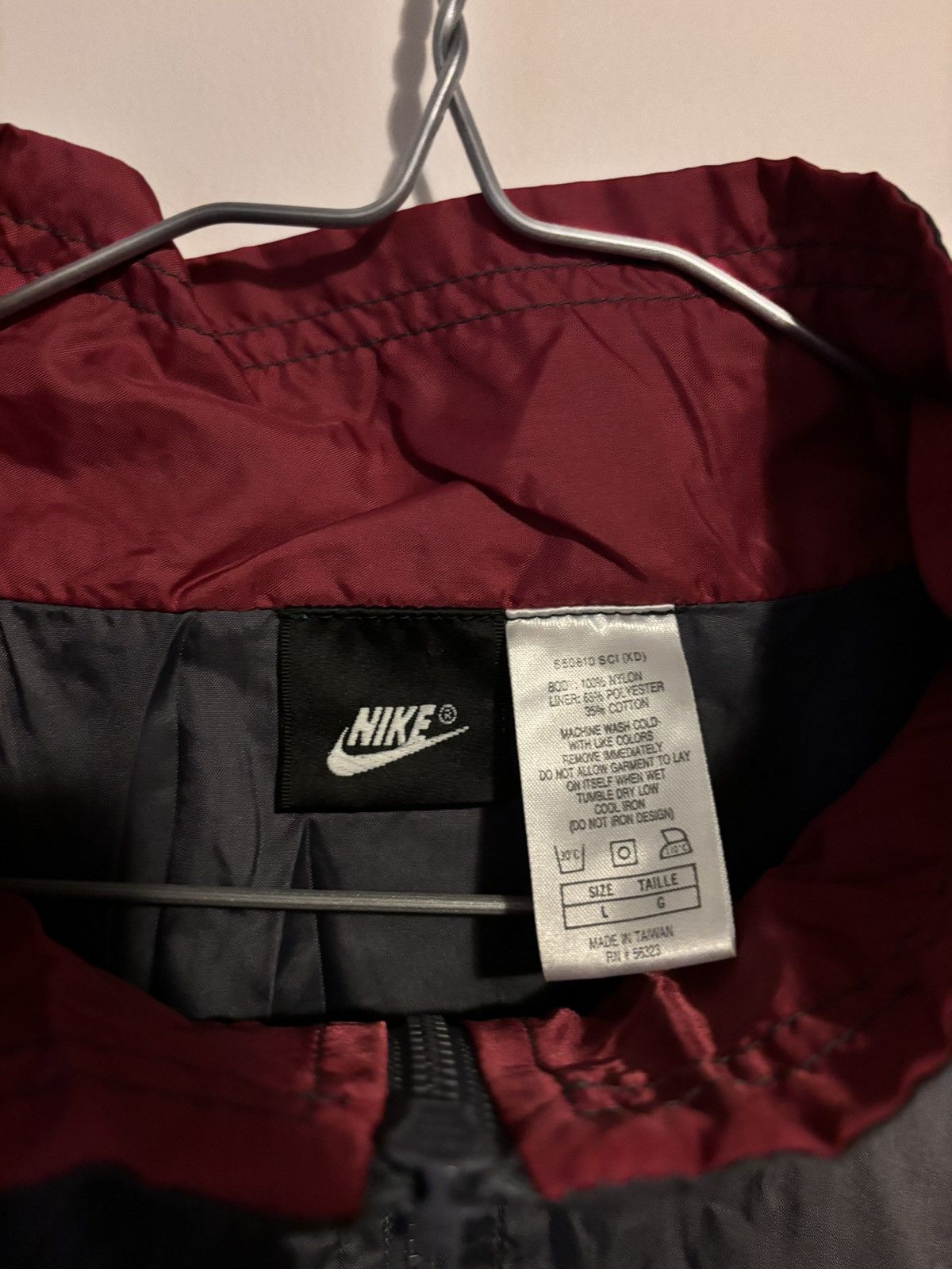 Nike Vintage Nike Windbreaker 90s Size US L / EU 52-54 / 3 - 3 Thumbnail