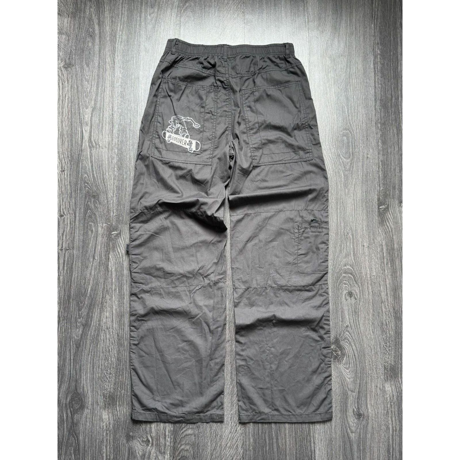 Vintage Y2K Explorer Relaxed Carpenter Style Rap Skate Pants Size US 30 / EU 46 - 5 Thumbnail