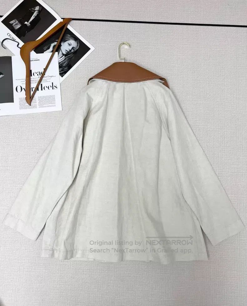 Loewe Loewe Leather Patches Jacket Size 4XL / US 24-26 - 5 Thumbnail