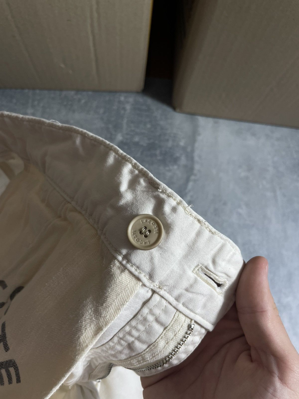 Lacoste Lacoste Live Carpenter chinos classic pants / streetwear Size US 34 / EU 50 - 7 Thumbnail