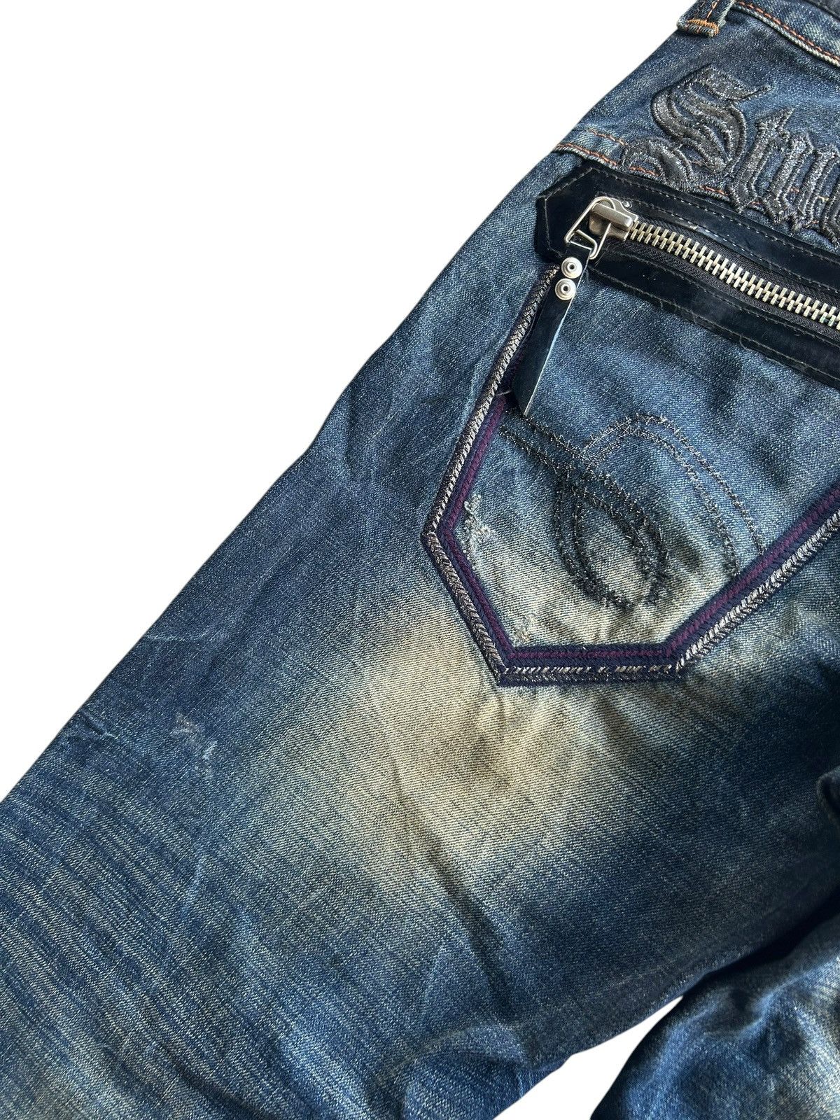 Japanese Brand × Kapital × Vintage Rusty Skull Japanese Brand Studio R.P Denim Jeans Size US 32 / EU 48 - 9 Thumbnail