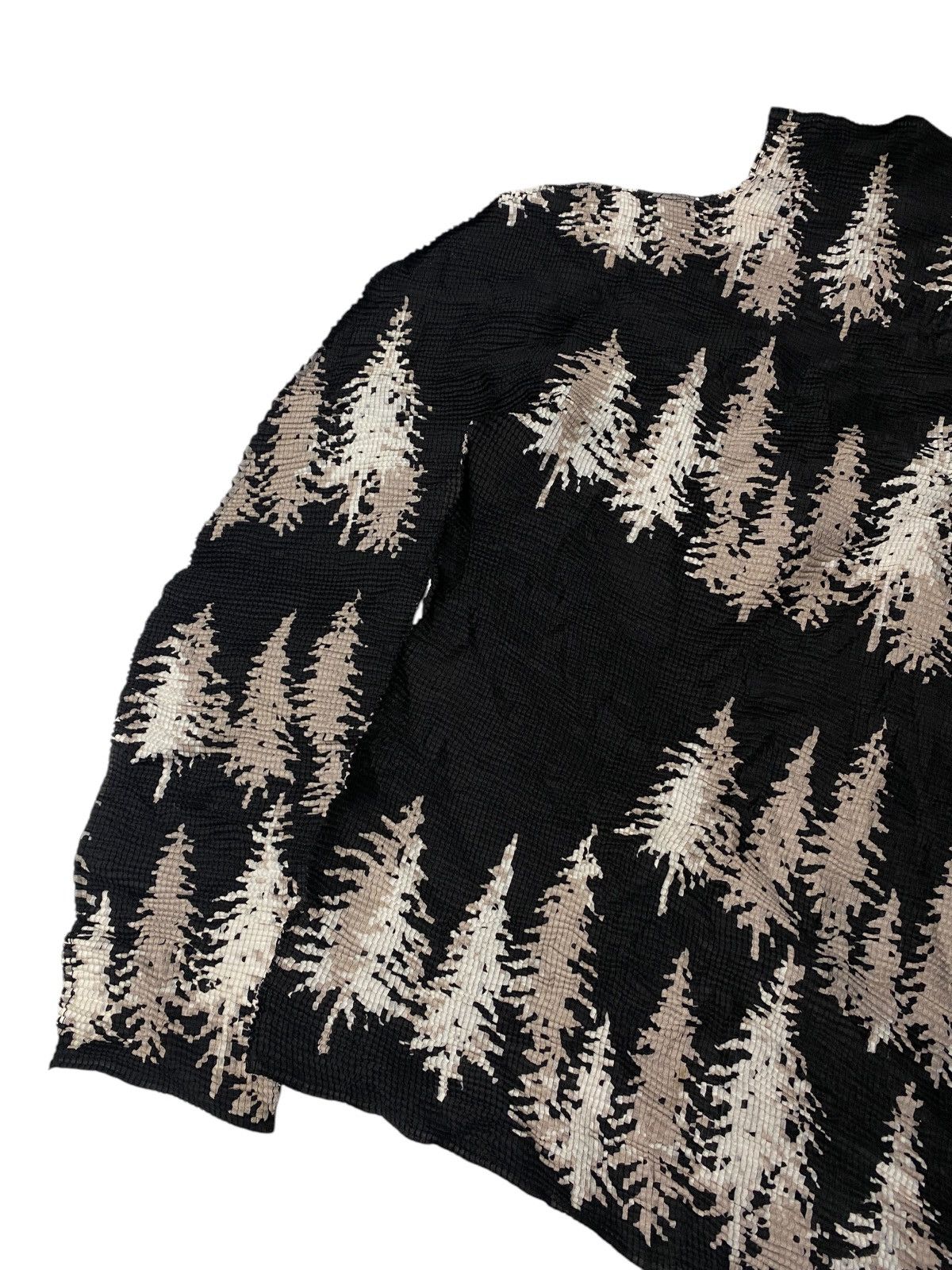 Pleats Please Issey Miyake 2000's Issey Miyake Pleated Tree Size US XS / EU 42 / 0 - 4 Thumbnail
