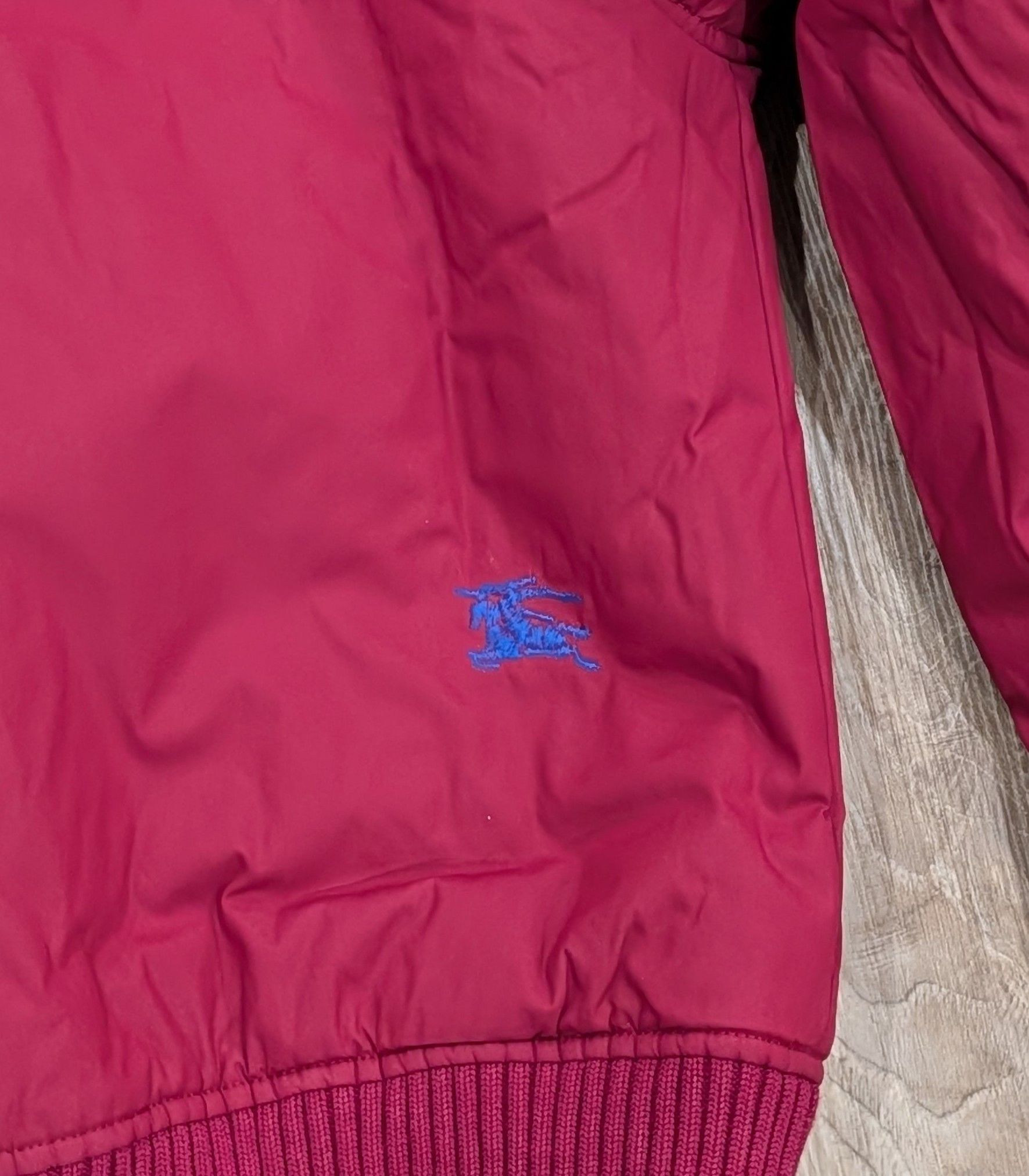 Burberry Burberry Reversible Bomber Jacket Ripple Red IP Check XL Size US XL / EU 56 / 4 - 10 Thumbnail