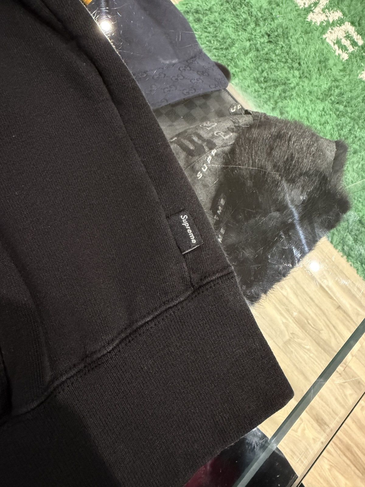 Supreme Supreme Small Box Logo Zip Up Hoodie Black Size: L Size US L / EU 52-54 / 3 - 5 Thumbnail