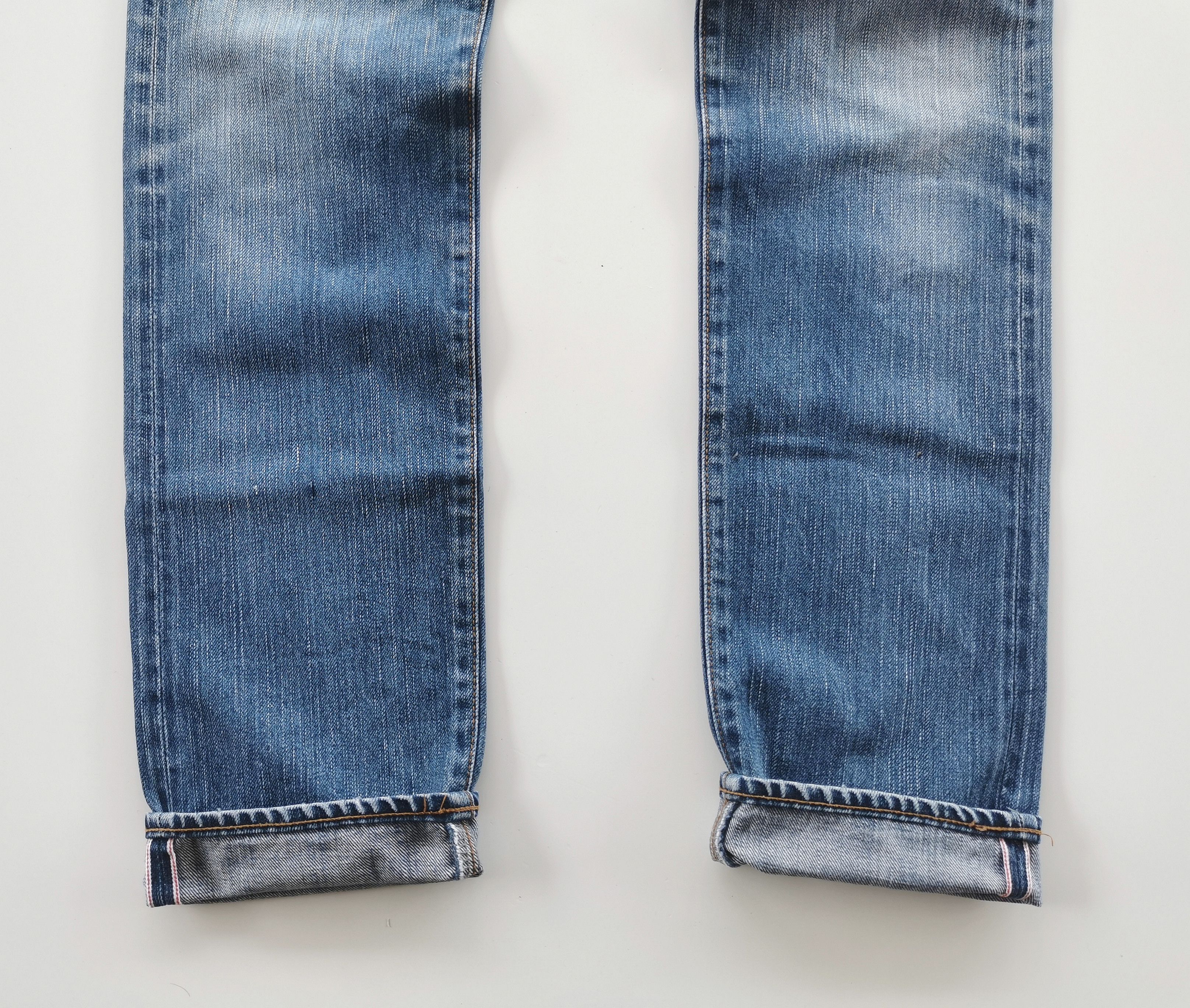 KOJIMA GENES Kojima Genes Selvedge Slim Fit Denim Jeans Size US 31 - 3 Thumbnail