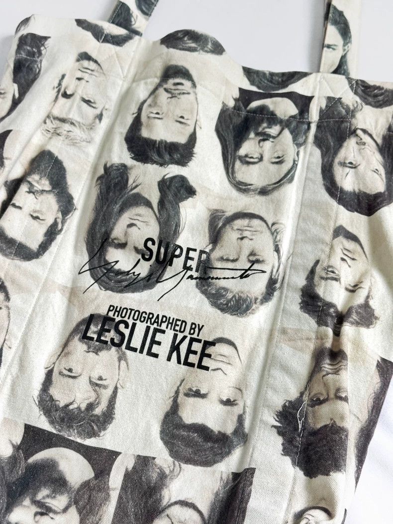 Yohji Yamamoto yohji yamamoto 13ss Portrait Print Tote Bag Size ONE SIZE - 2 Thumbnail