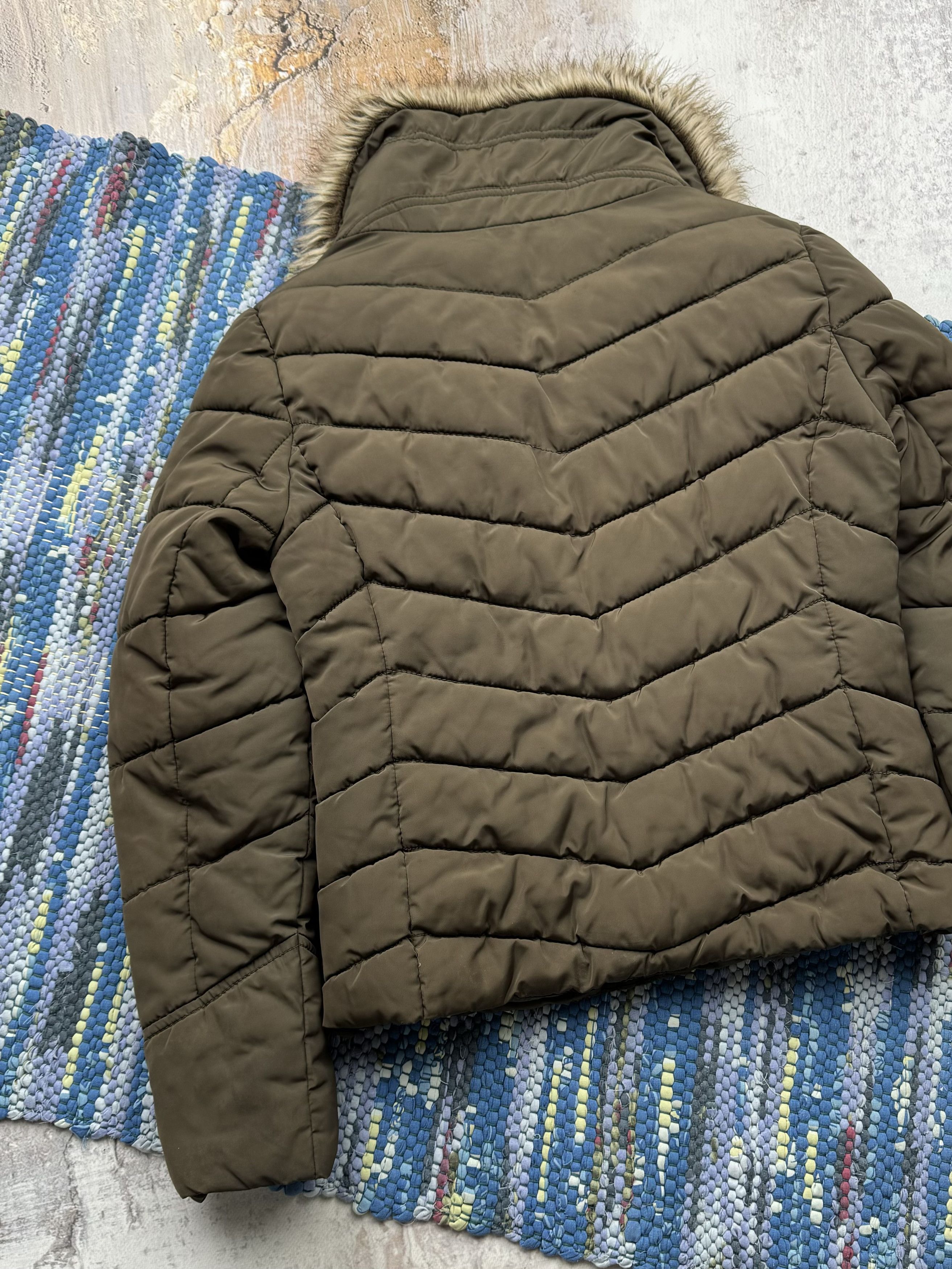 Japanese Brand Vintage Jacket With Faux Fur Neck A297D15(173) Size M / US 6-8 / IT 42-44 - 6 Thumbnail