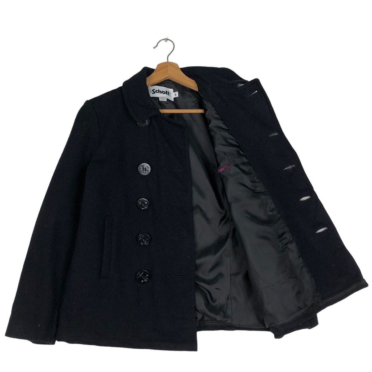 Schott 🔥Vintage Wool Duffle Jacket Schott Double Breast Size US M / EU 48-50 / 2 - 9 Thumbnail