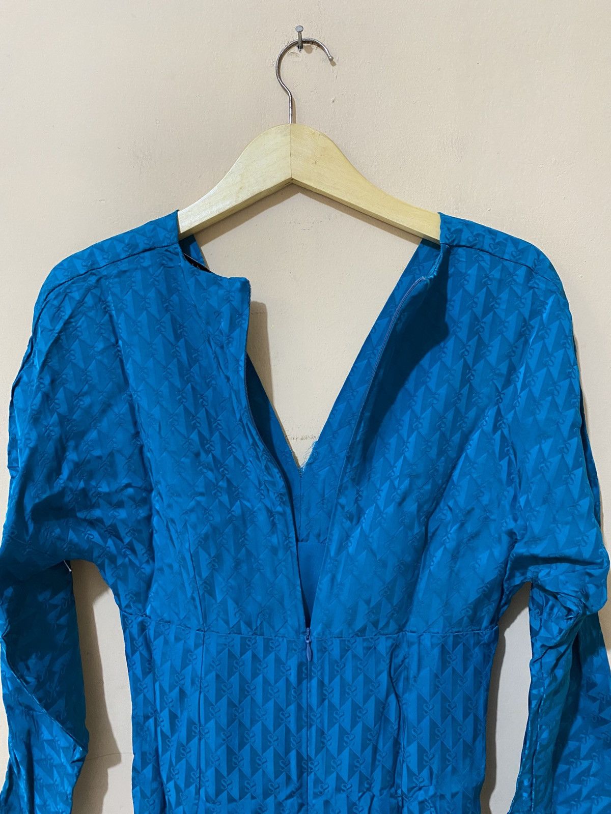 Sandro Sandro Paris Monogram Silk Blouse Size XS / US 0-2 / IT 36-38 - 13 Thumbnail
