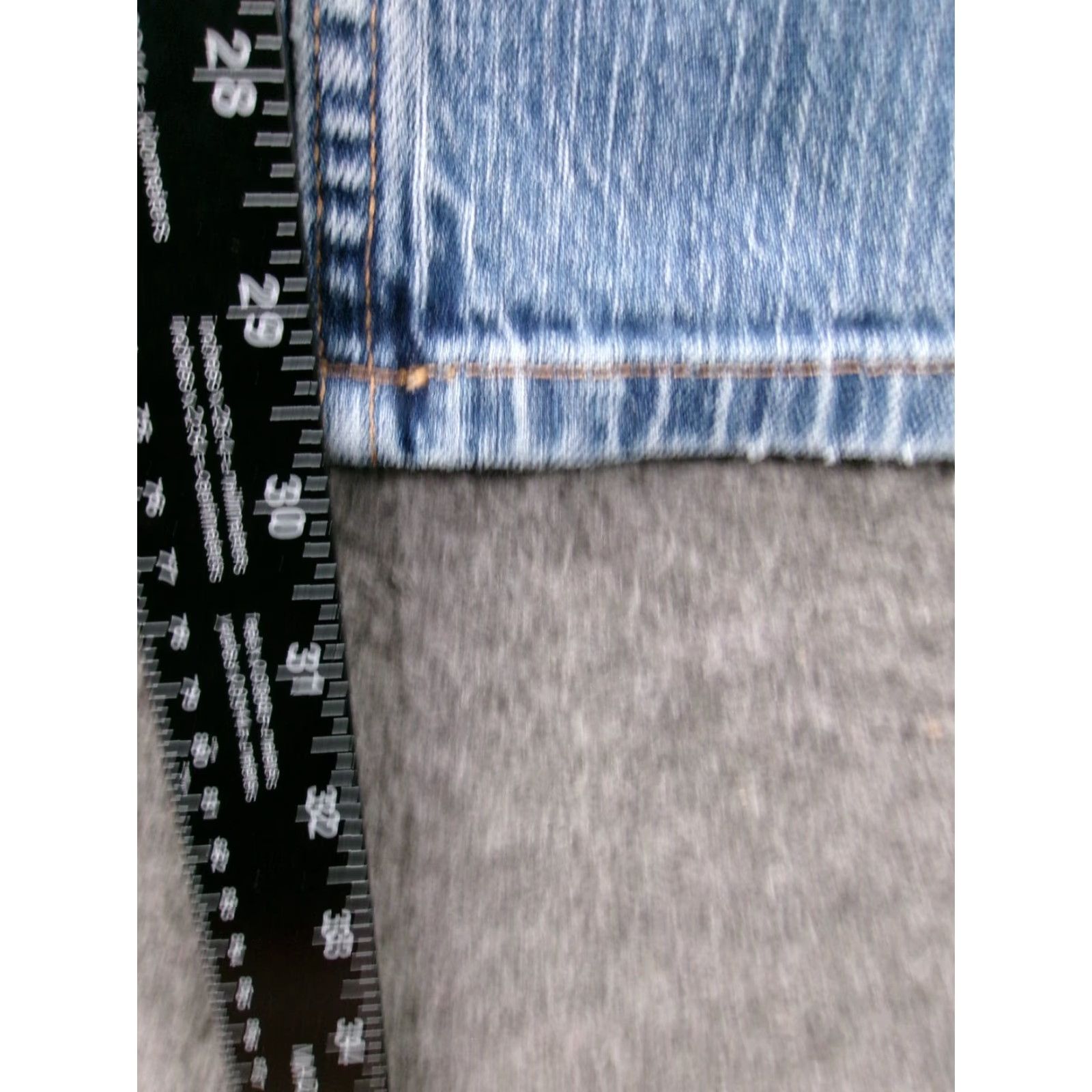 Vintage L.L. Bean Jeans Women 12 Tall Blue Straight Denim 5-Pocket Mid Rise 30.5in 80s 90s Western Womens Size 34" / US 12 / IT 48 - 6 Thumbnail