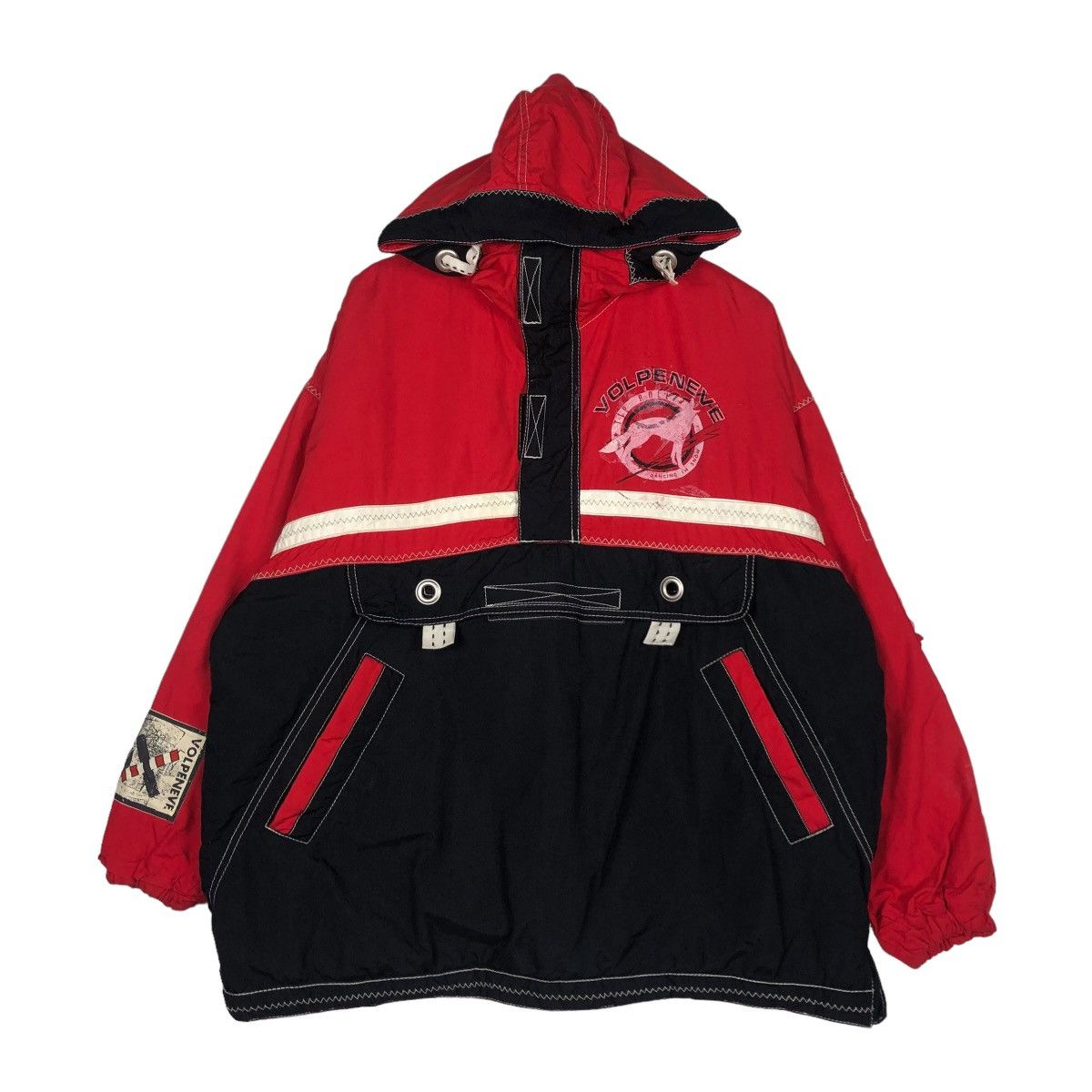 Japanese Brand × Vintage 📌VINTAGE ANORAK SKI JACKET VOLPENEVE JAPAN ART DESIGN Size US L / EU 52-54 / 3 - 2 Thumbnail
