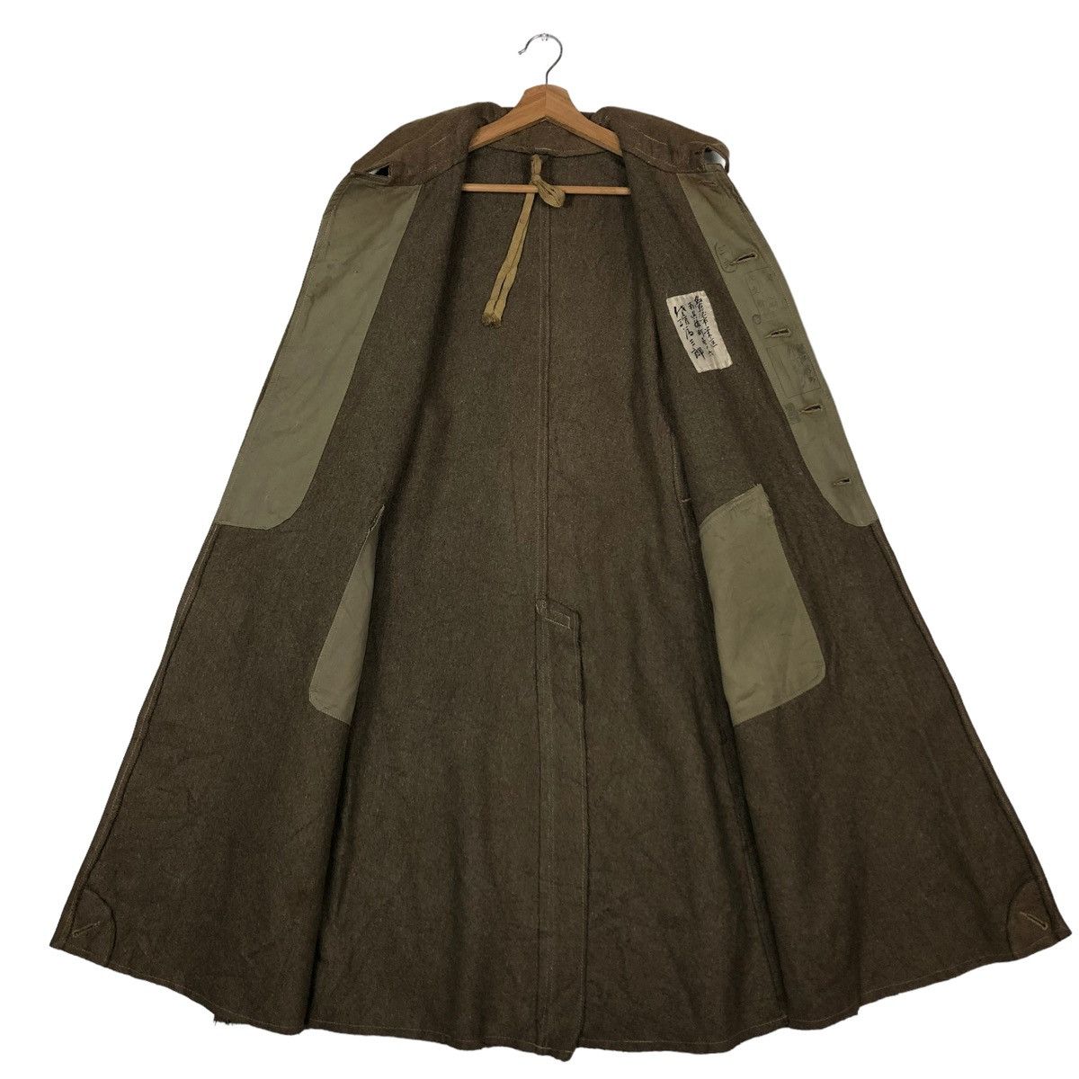 Vintage 🔥VINTAGE 1940’s LONG JACKET WOOL MILITARY USA FORCES USN Size US M / EU 48-50 / 2 - 11 Thumbnail
