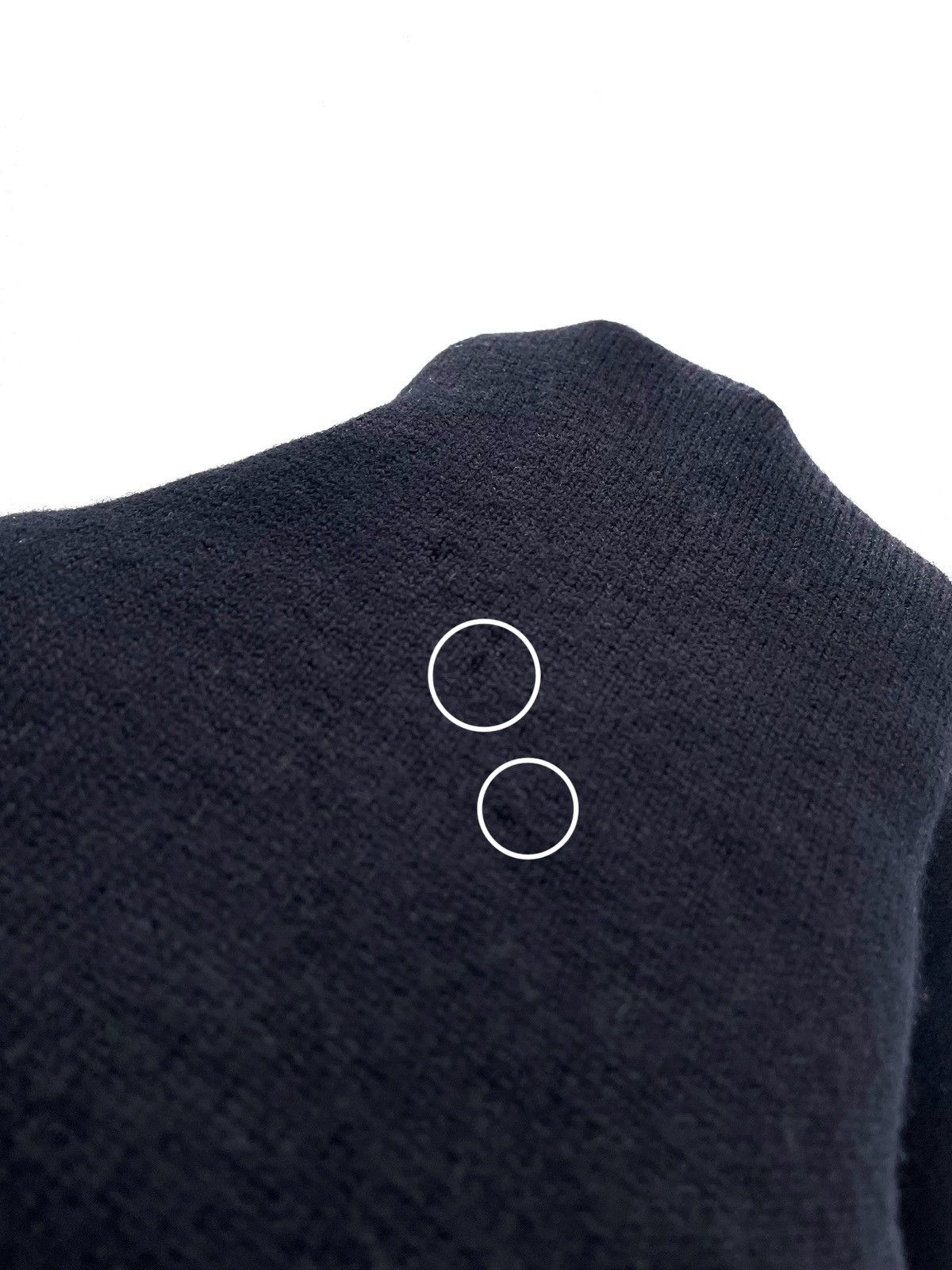 Escada ESCADA Blue Wool Sweater Size 36/S Heart Embroidered Logo Size S / US 4 / IT 40 - 10 Thumbnail