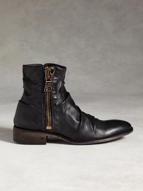 John Varvatos Richards wide zip Sharpei boot. 9.5 Size US 9.5 / EU 42-43 - 3 Thumbnail