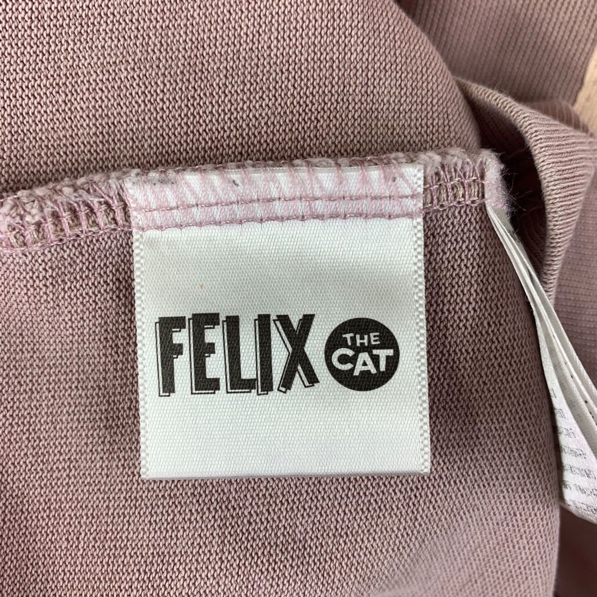Cartoon Network × Felix FELIX THE CAT X DISCUSS cartoon big spellout black tee Size US L / EU 52-54 / 3 - 12 Thumbnail