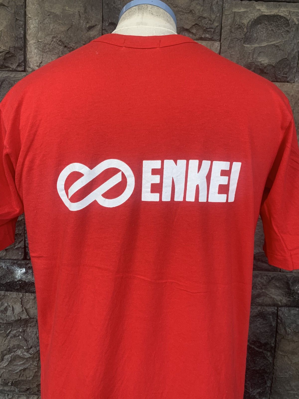 Japanese Brand × Vintage Vintage Enkei Japanese Auto Accessories T shirt Size US M / EU 48-50 / 2 - 2 Thumbnail