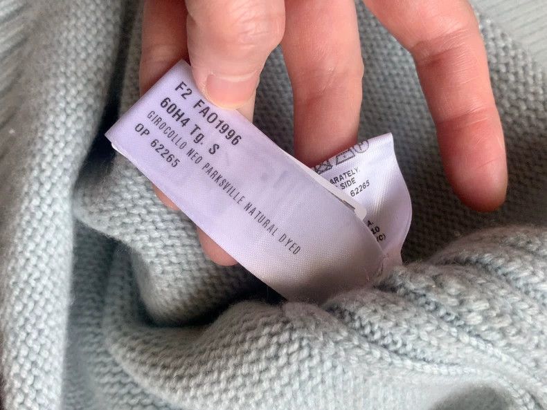 Loro Piana LORO PIANA Women's baby blue round neck cashmere sweater Size S / US 4 / IT 40 - 5 Thumbnail