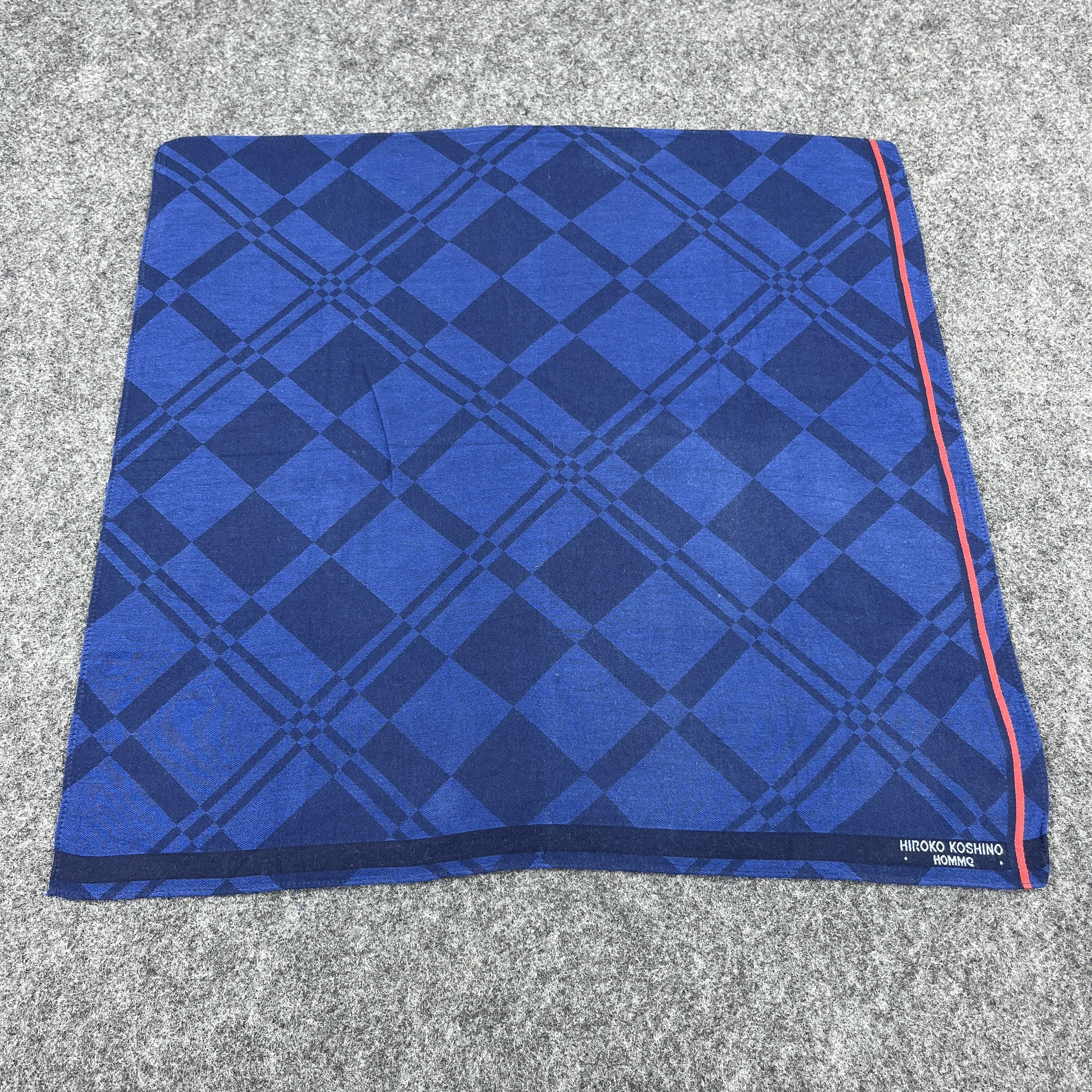 Hiroko Koshino Homme × Vintage Hiroko Koshino Handkerchief / Bandana / Neckerchief B152 Size ONE SIZE - 2 Thumbnail